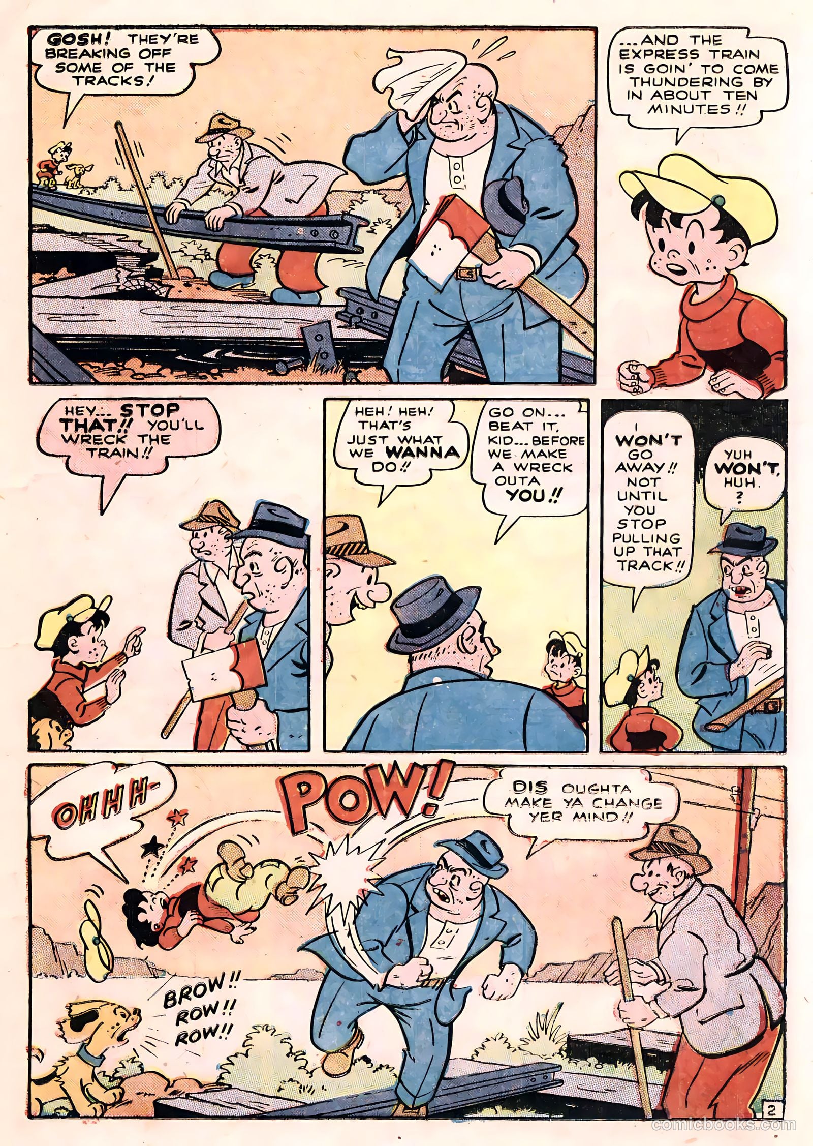Tick Tock Tales [Tick Tock Comics] #10 (1946) — page 19 of 52
