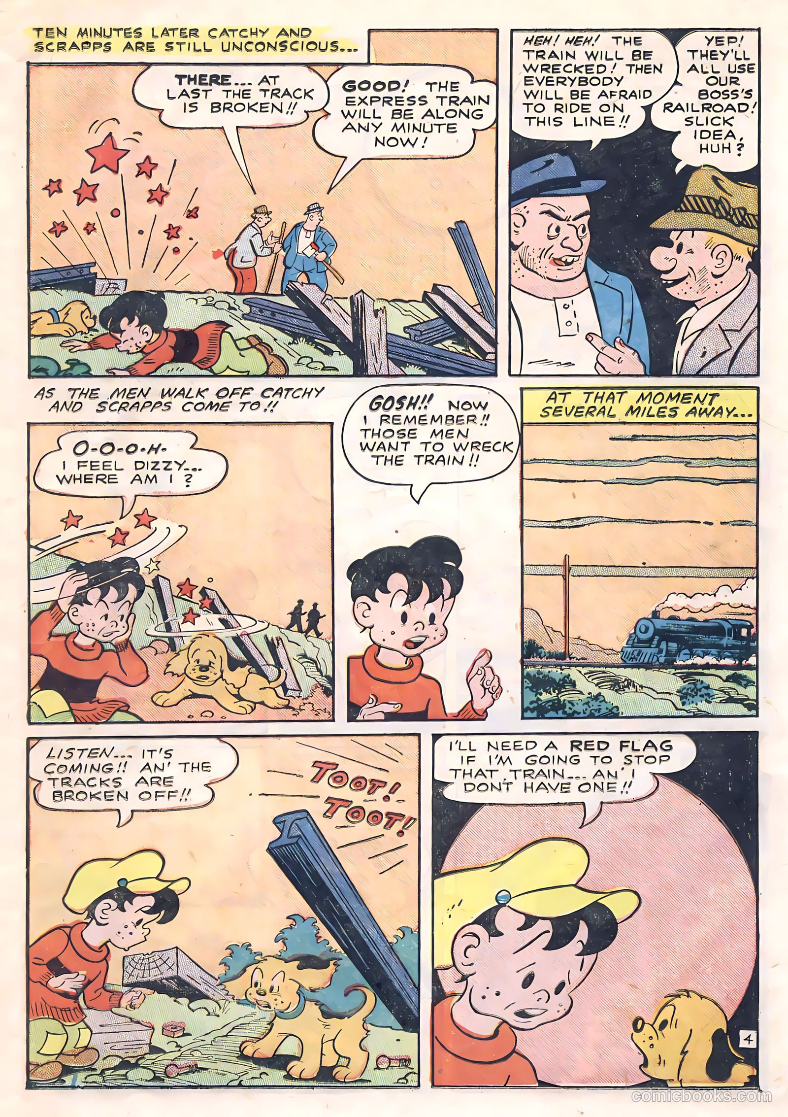 Tick Tock Tales [Tick Tock Comics] #10 (1946) — page 21 of 52