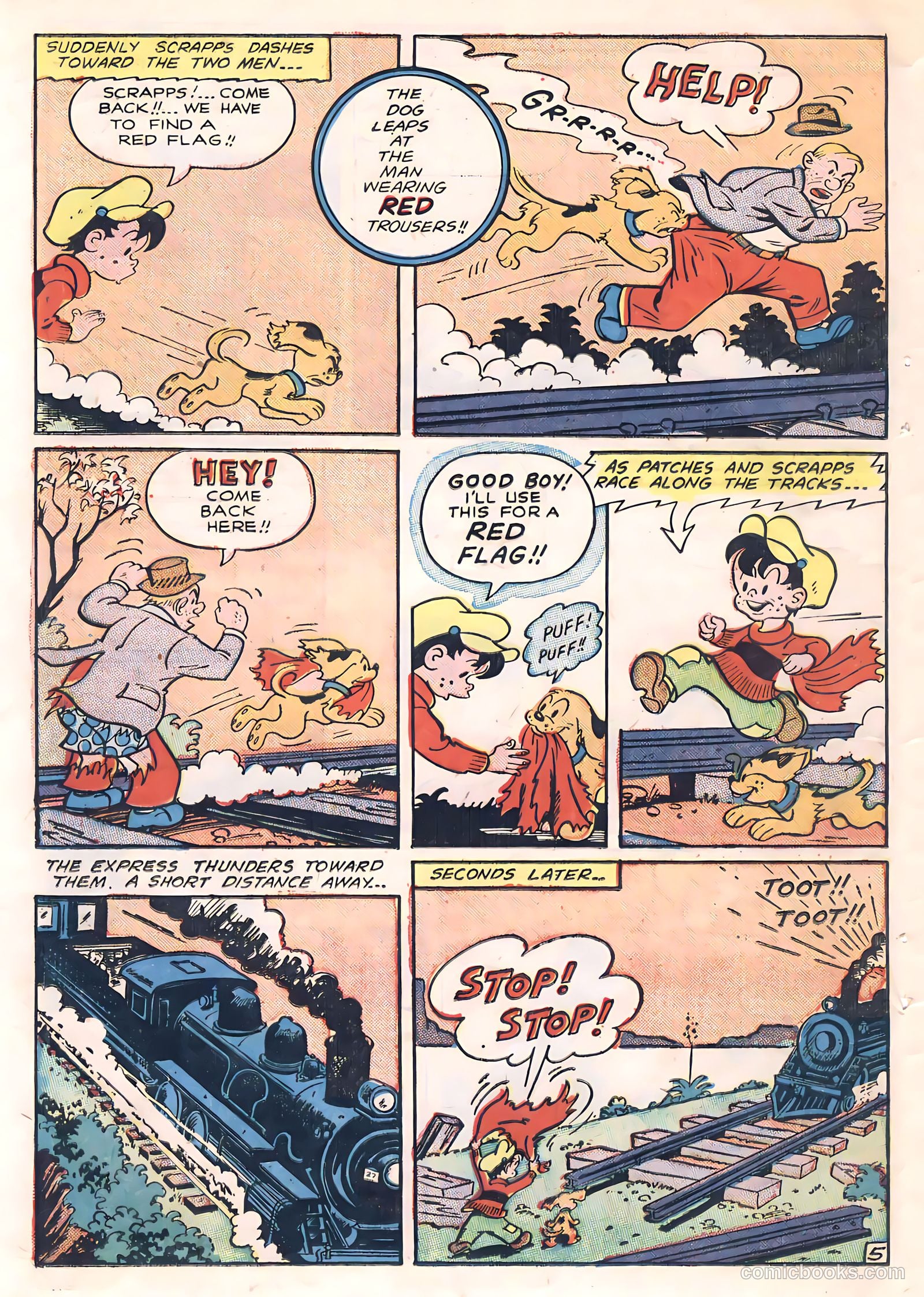Tick Tock Tales [Tick Tock Comics] #10 (1946) — page 22 of 52