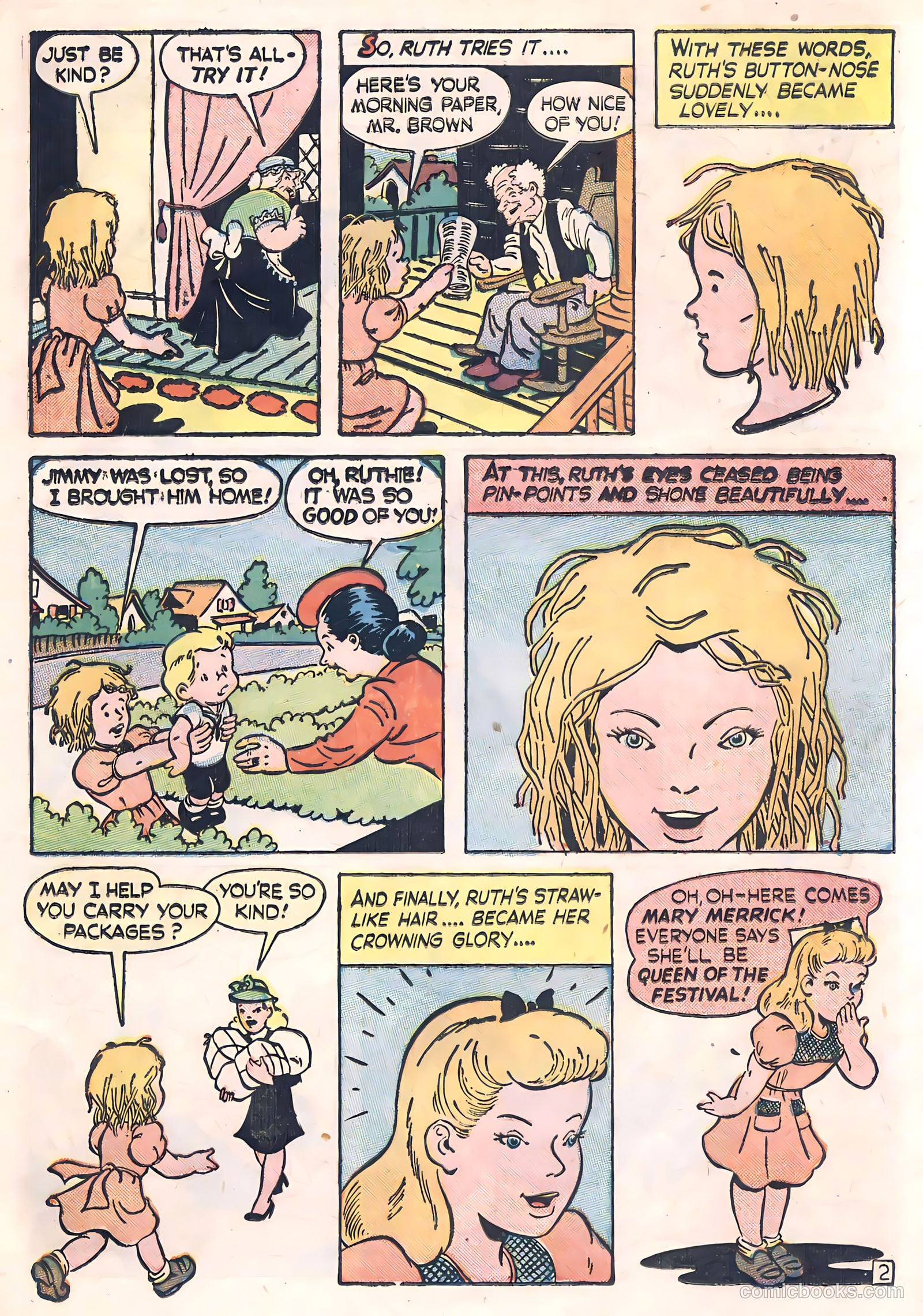 Tick Tock Tales [Tick Tock Comics] #10 (1946) — page 35 of 52