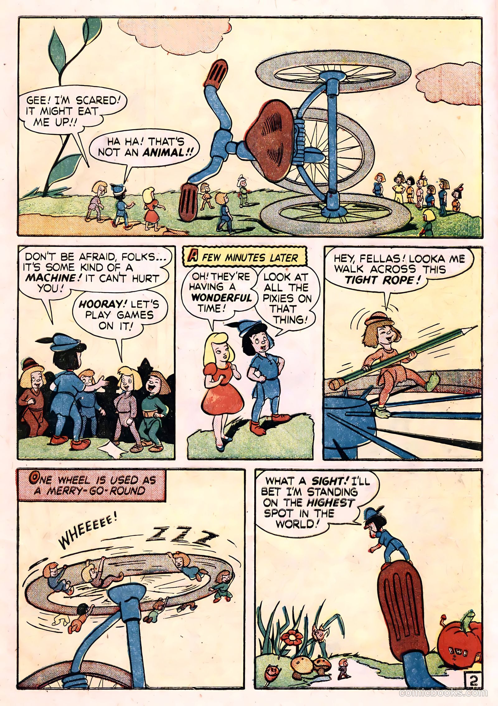 Tick Tock Tales [Tick Tock Comics] #10 (1946) — page 39 of 52