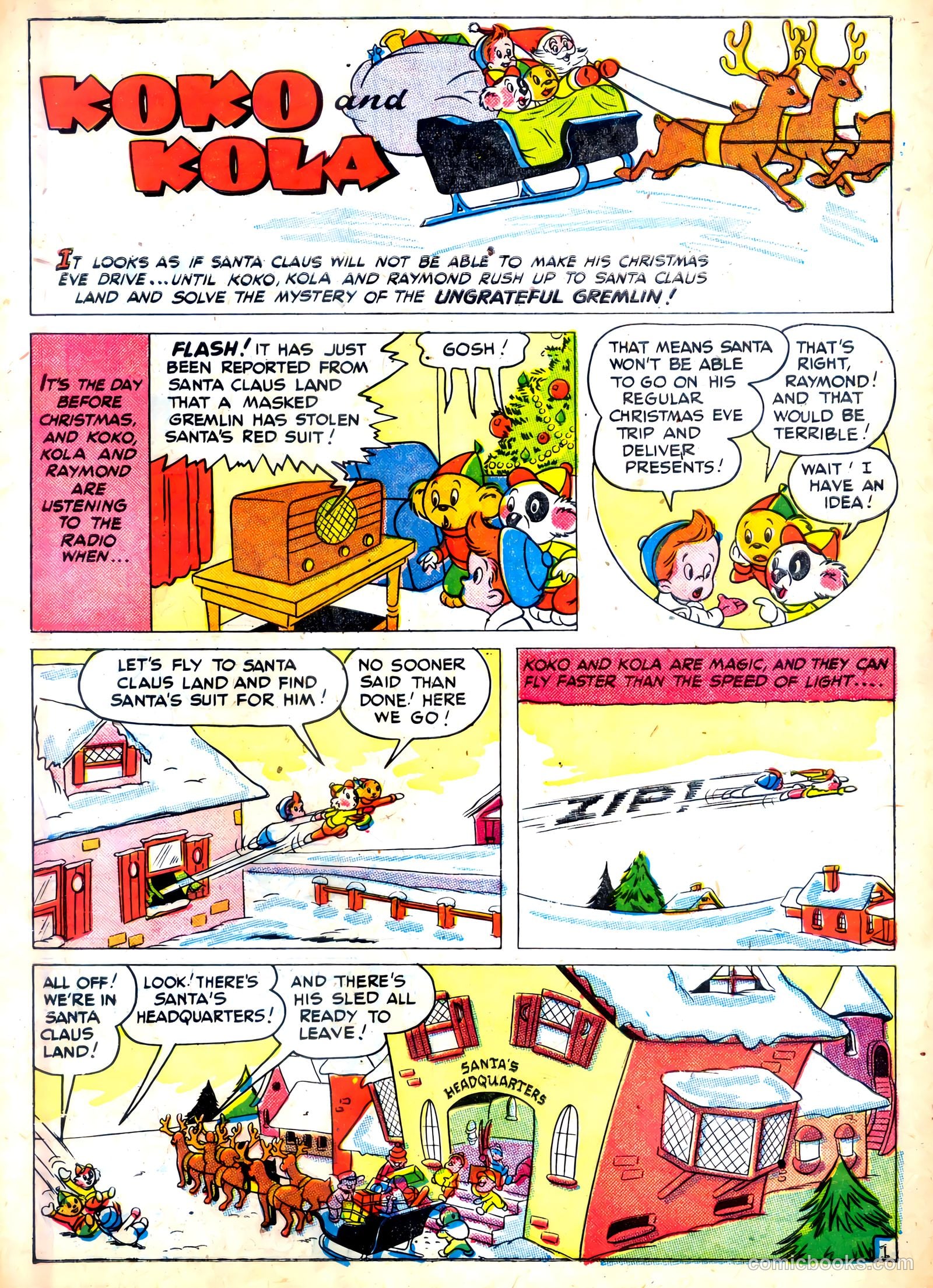 Tick Tock Tales [Tick Tock Comics] #25 (1948) — page 3 of 36
