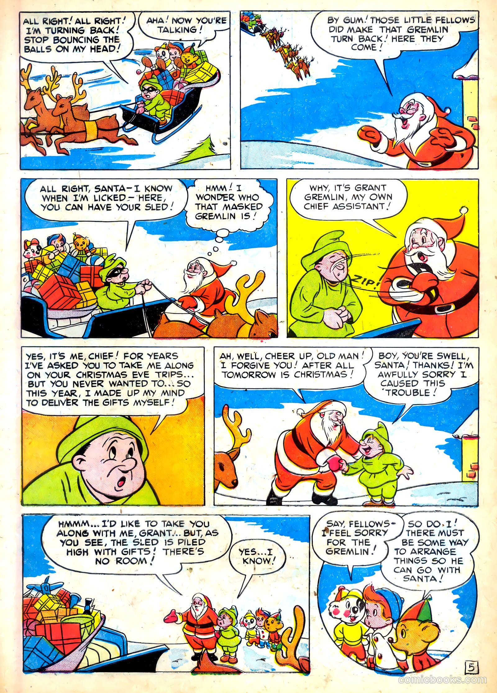Tick Tock Tales [Tick Tock Comics] #25 (1948) — page 7 of 36