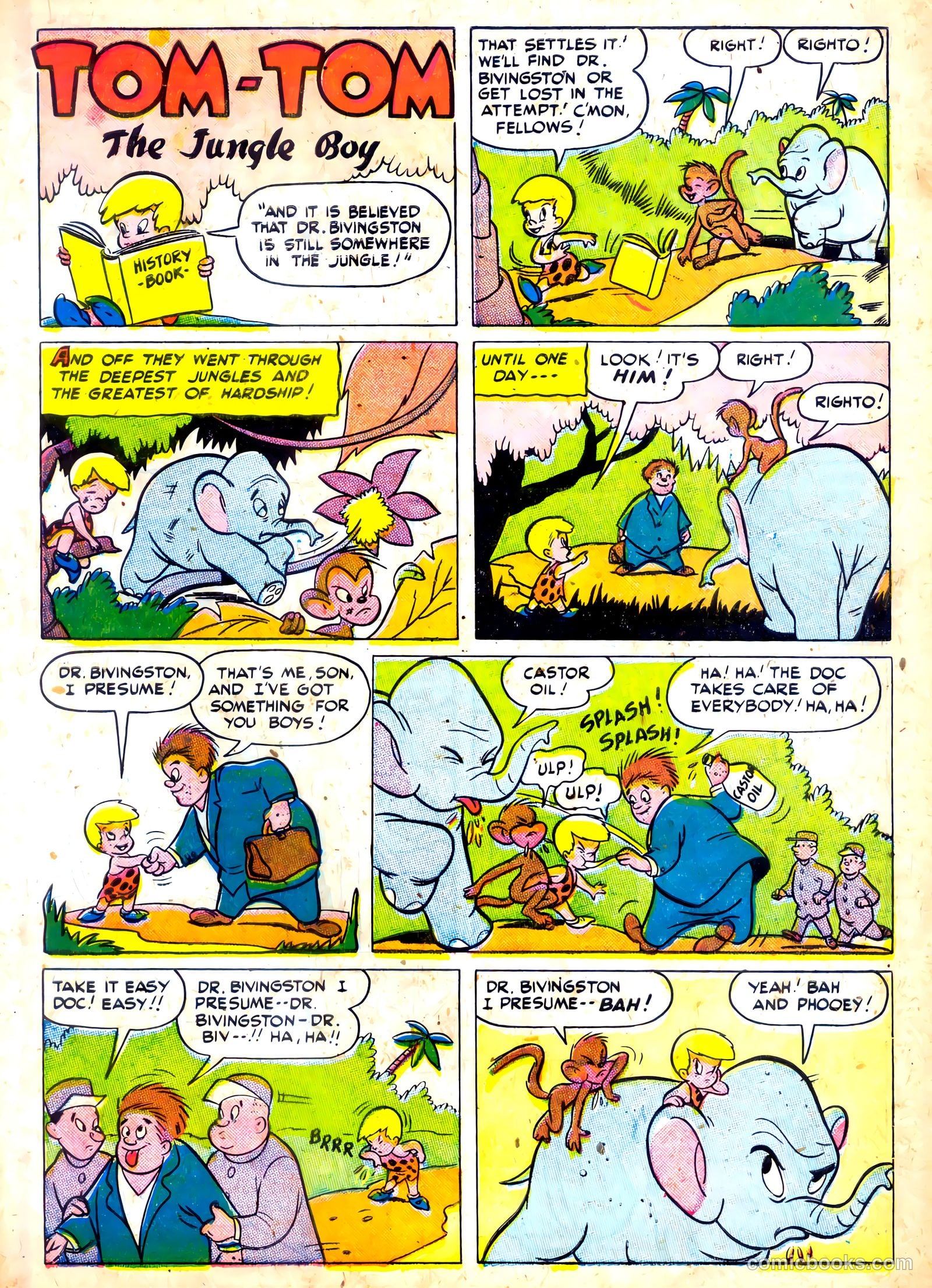 Tick Tock Tales [Tick Tock Comics] #25 (1948) — page 9 of 36