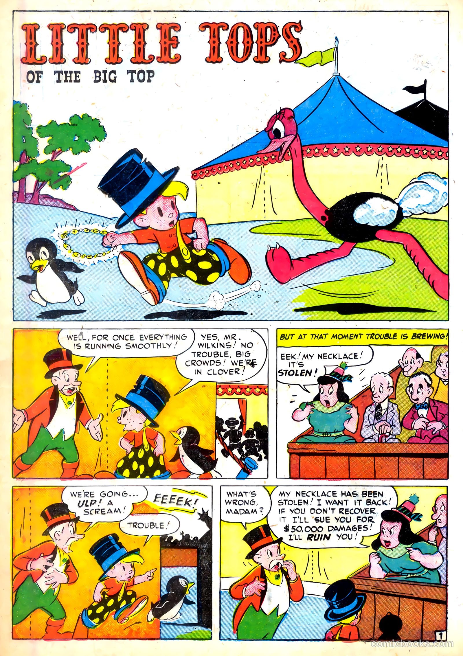 Tick Tock Tales [Tick Tock Comics] #25 (1948) — page 14 of 36