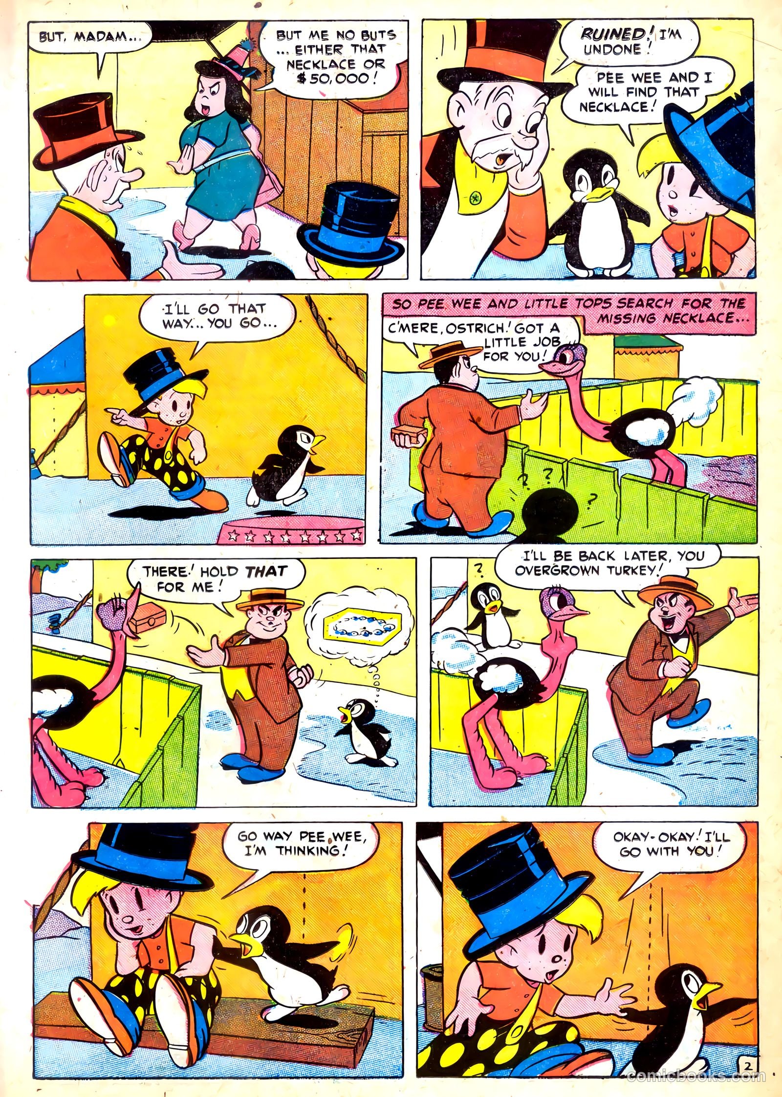 Tick Tock Tales [Tick Tock Comics] #25 (1948) — page 15 of 36