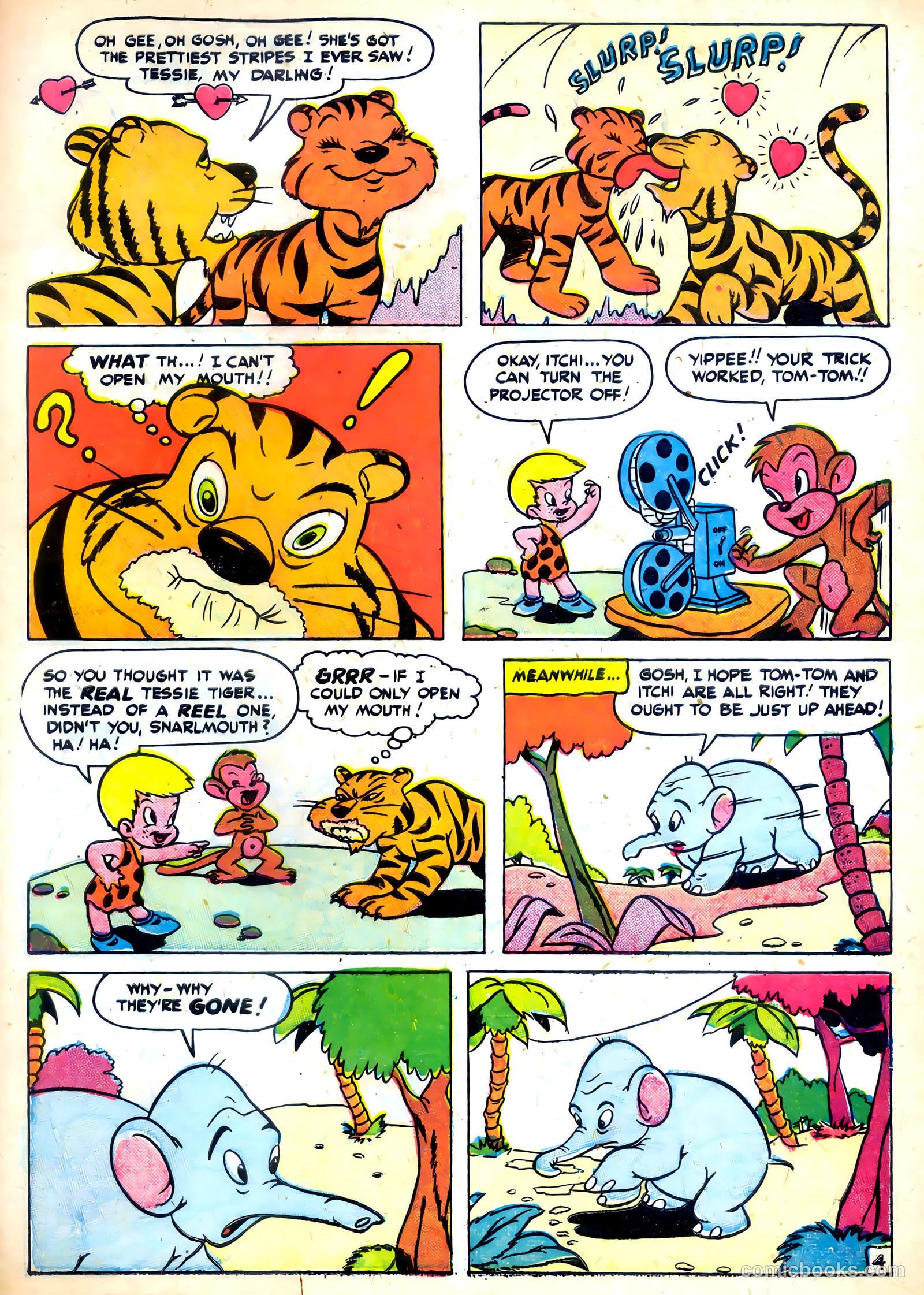 Tick Tock Tales [Tick Tock Comics] #25 (1948) — page 33 of 36
