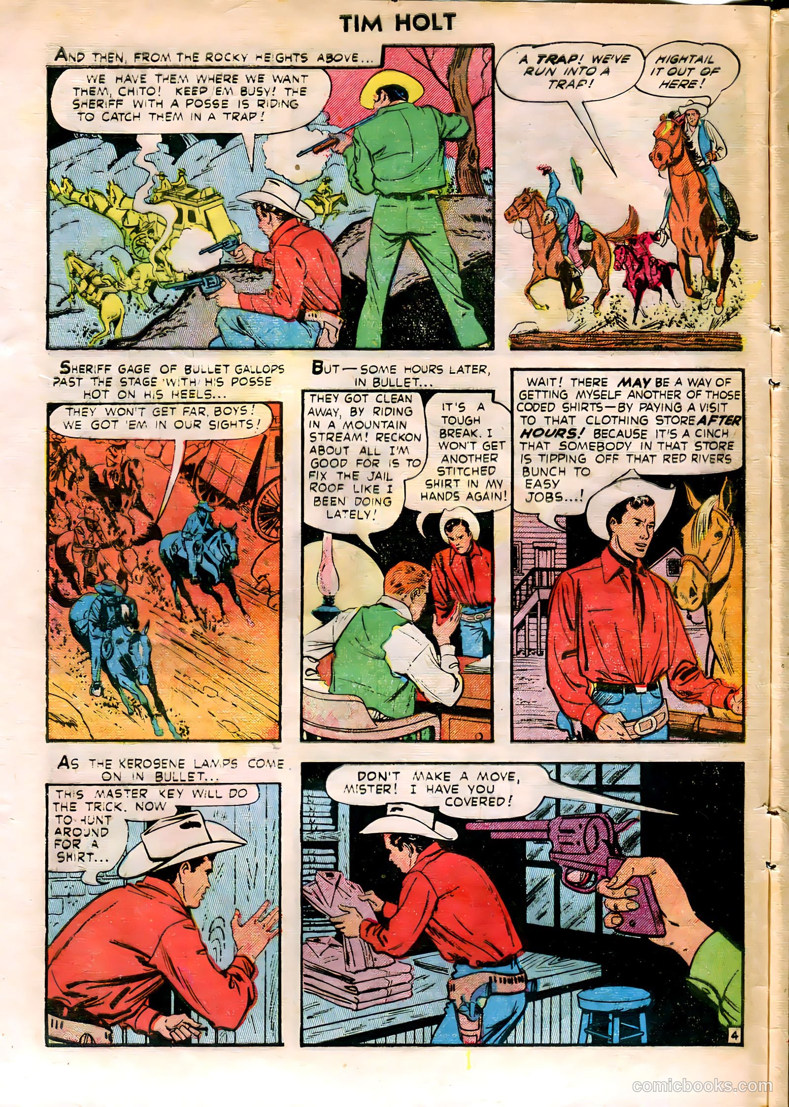 Tim Holt #26 (1951) — page 5 of 34