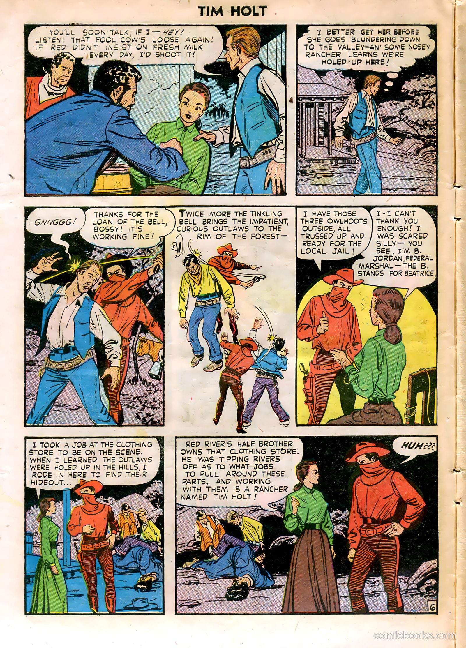 Tim Holt #26 (1951) — page 7 of 34