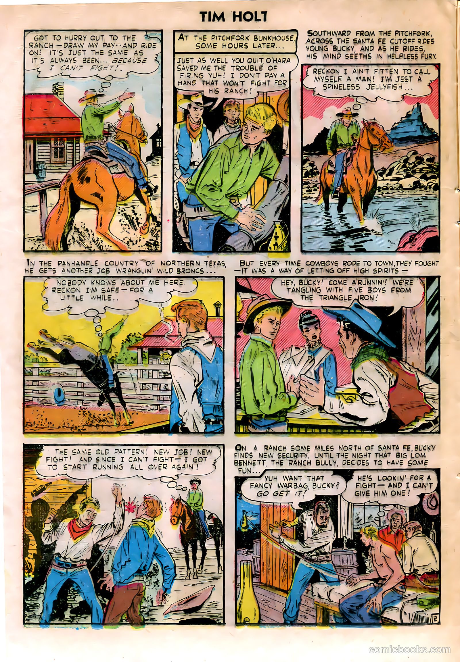 Tim Holt #26 (1951) — page 11 of 34