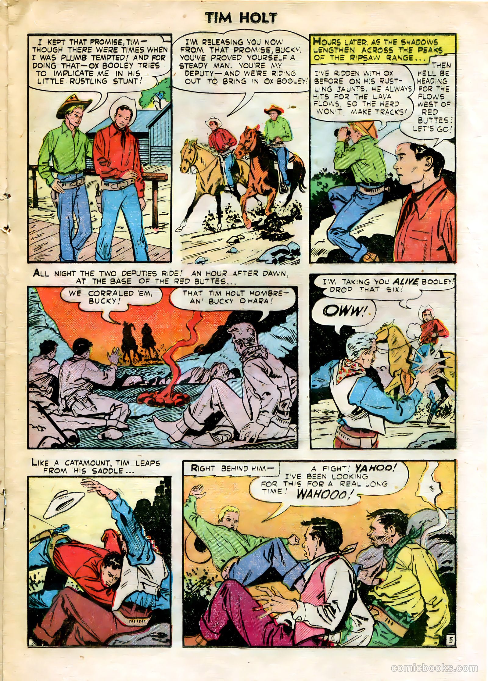 Tim Holt #26 (1951) — page 14 of 34