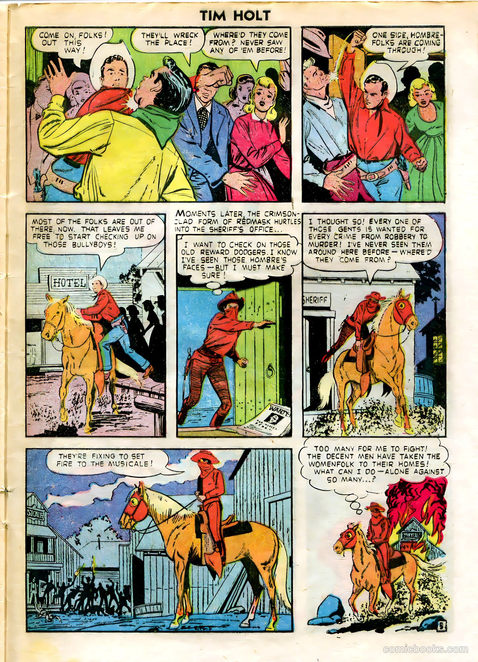 Tim Holt #26 (1951) — page 30 of 34