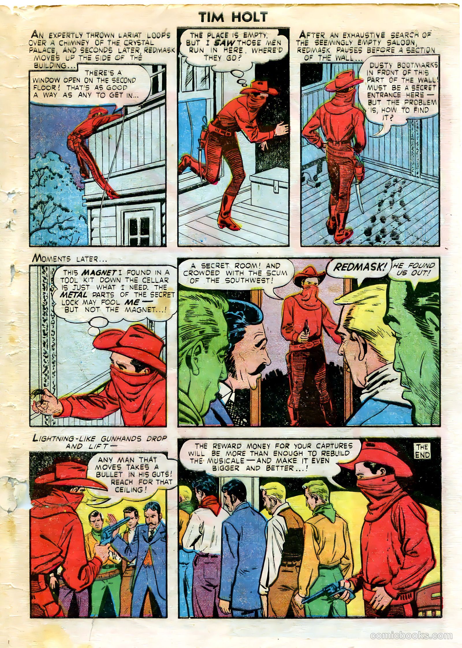 Tim Holt #26 (1951) — page 32 of 34
