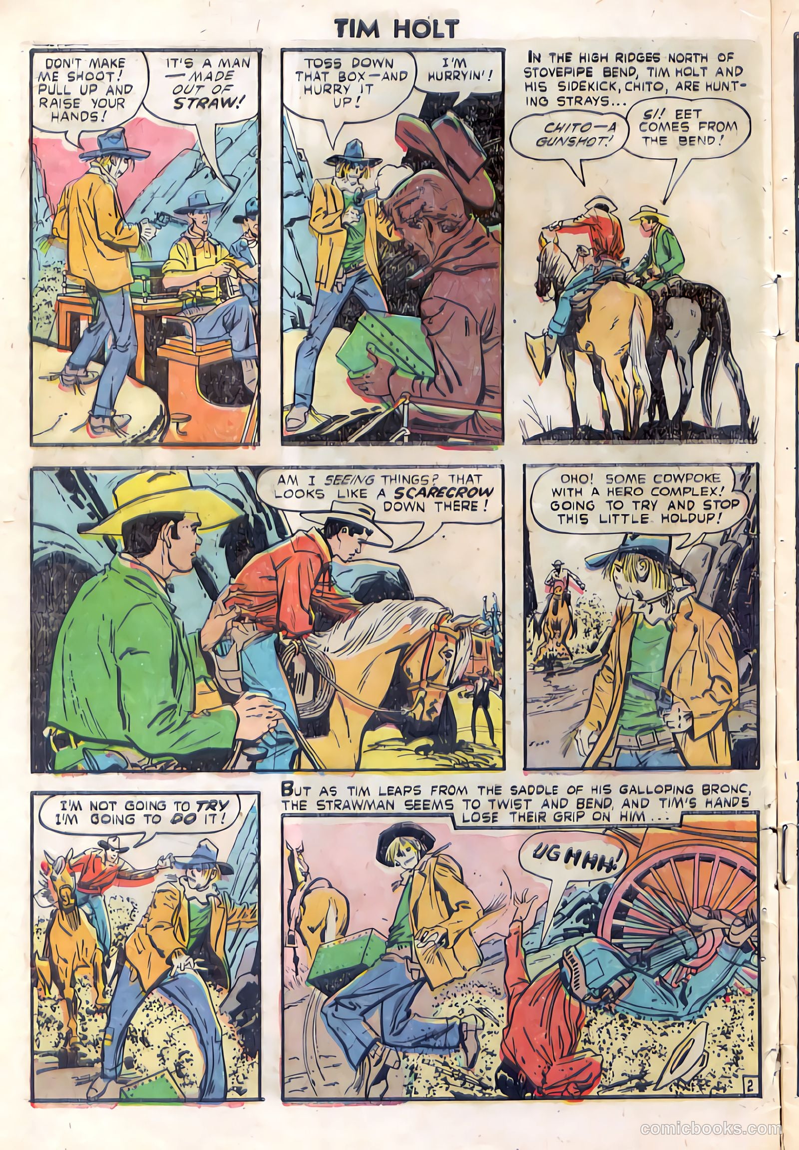 Tim Holt #27 (1951) — page 3 of 33