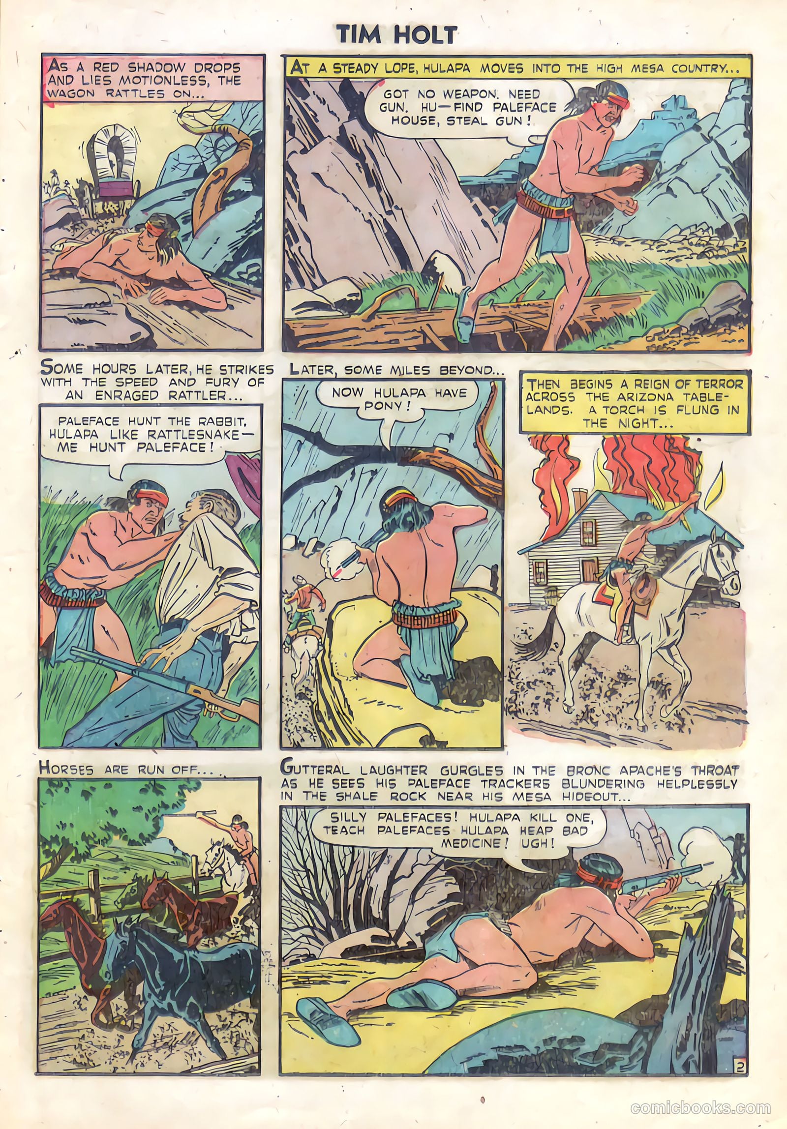 Tim Holt #27 (1951) — page 10 of 33