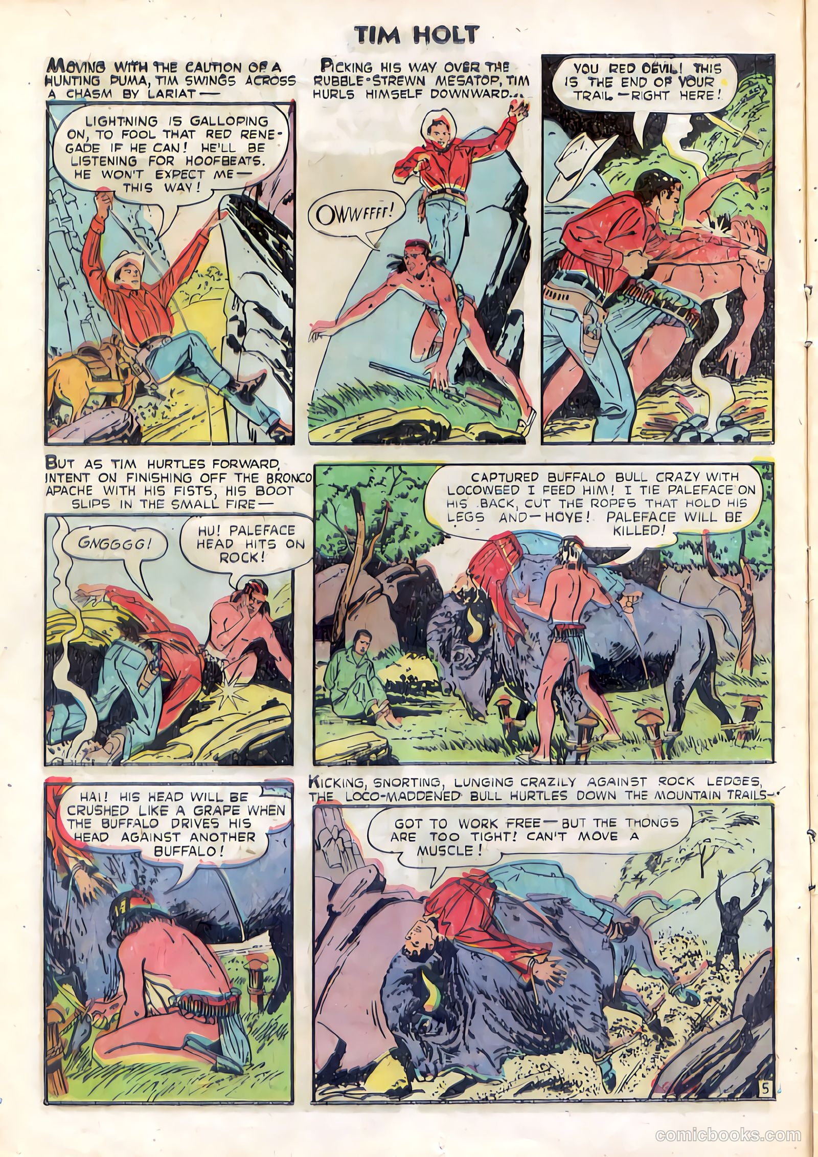 Tim Holt #27 (1951) — page 13 of 33