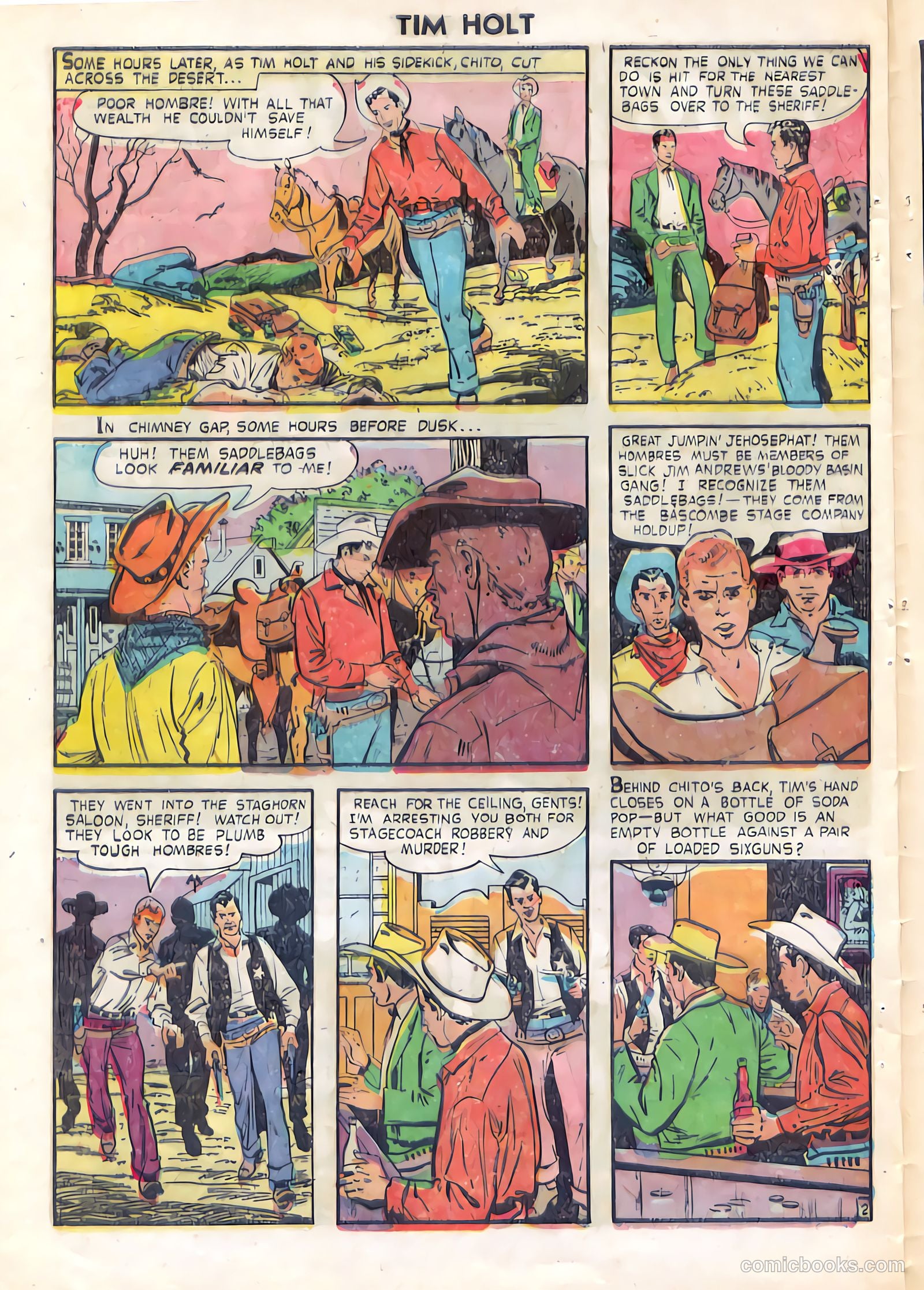 Tim Holt #27 (1951) — page 27 of 33
