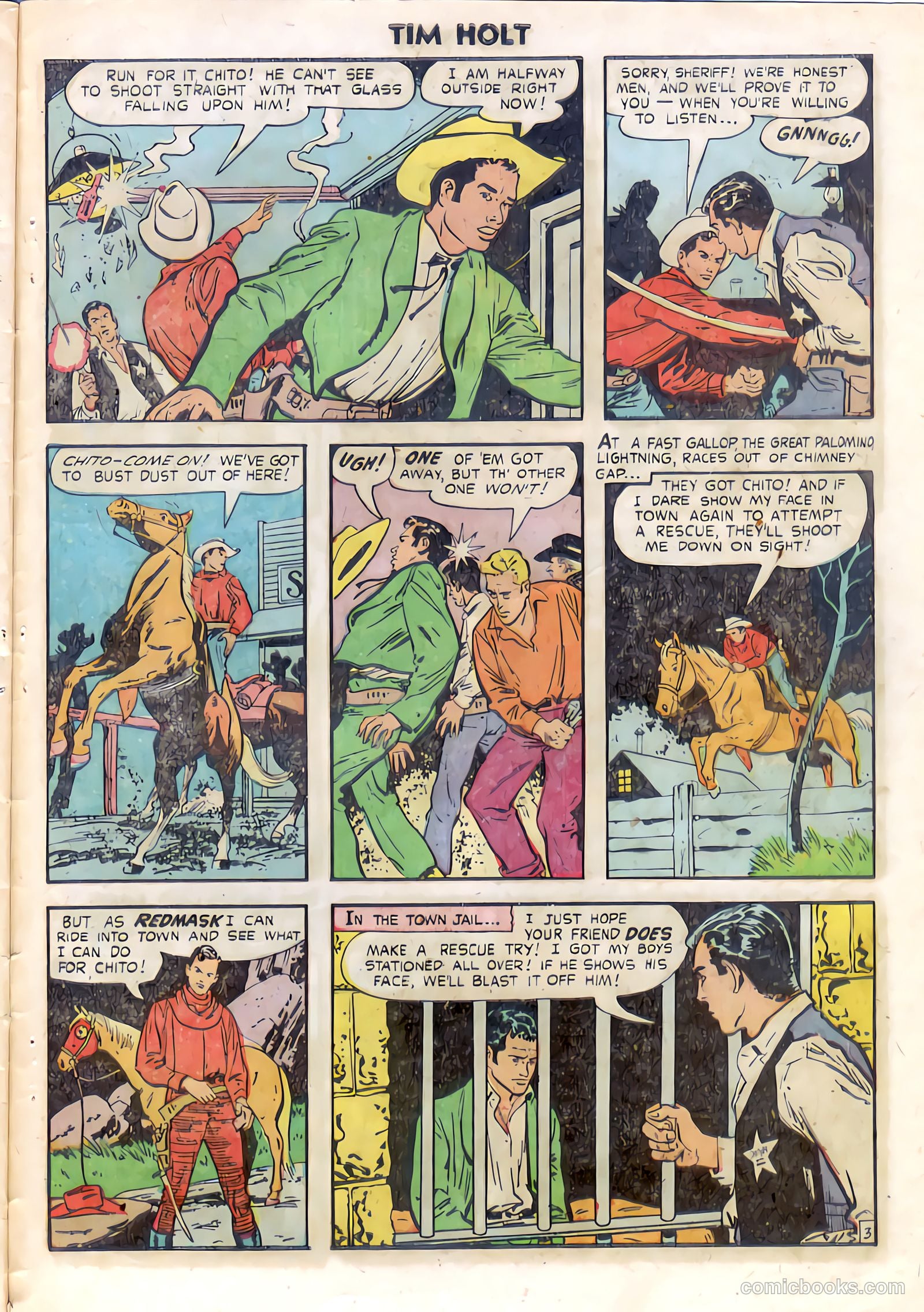 Tim Holt #27 (1951) — page 28 of 33