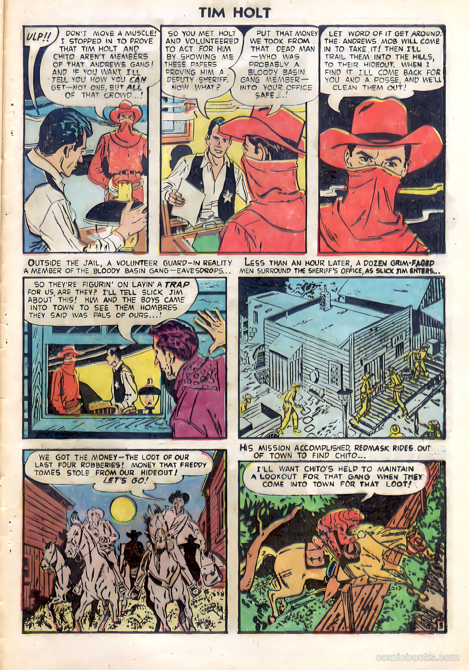Tim Holt #27 (1951) — page 30 of 33