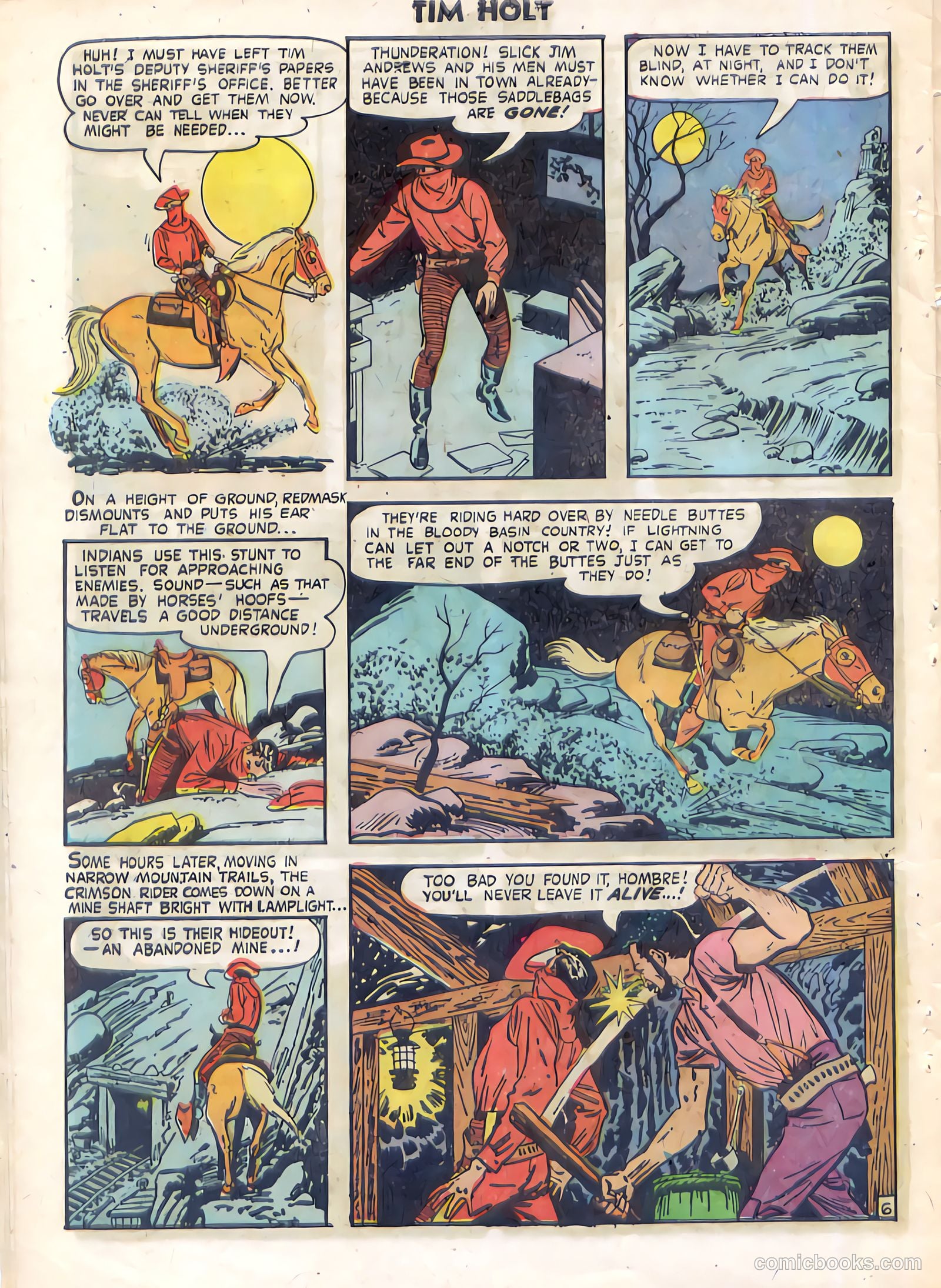 Tim Holt #27 (1951) — page 31 of 33