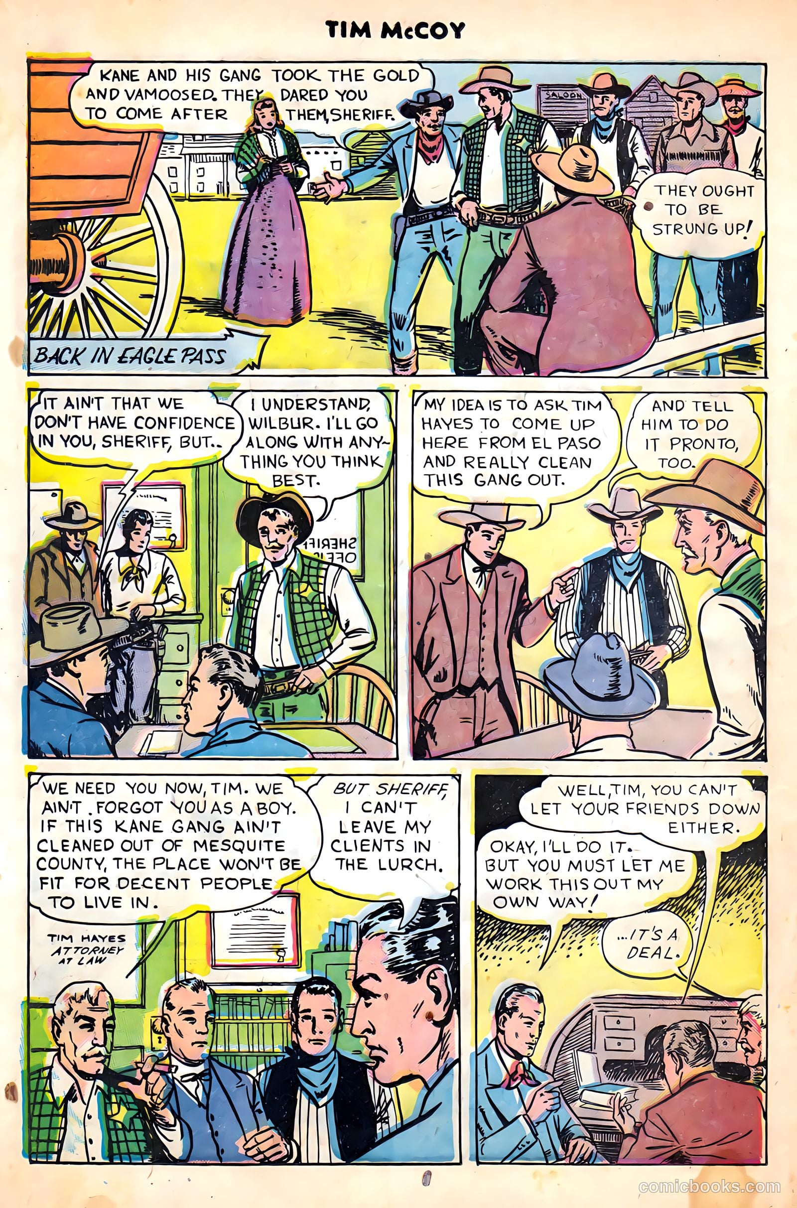 Tim McCoy #18 (1949) — page 4 of 35
