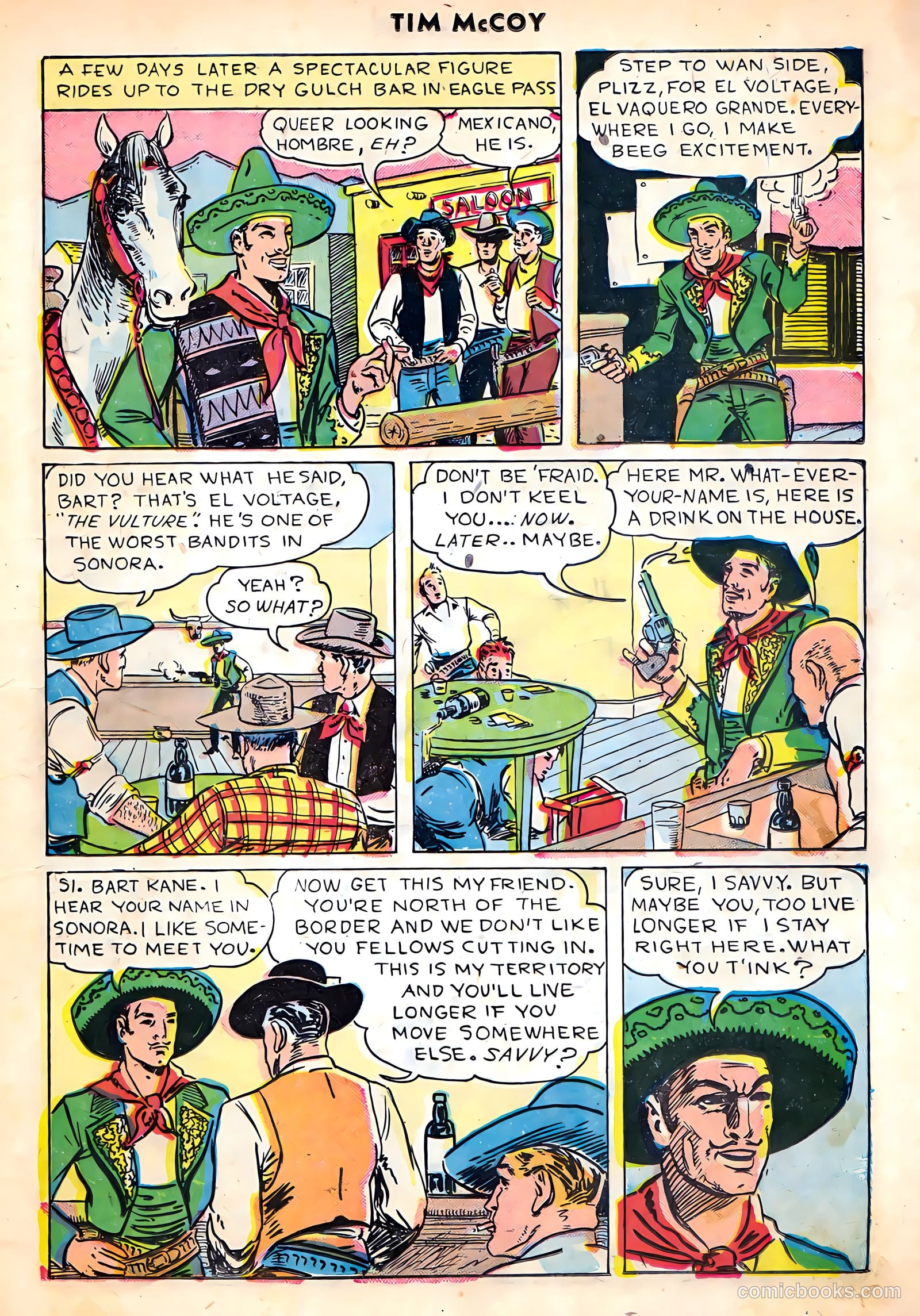 Tim McCoy #18 (1949) — page 5 of 35