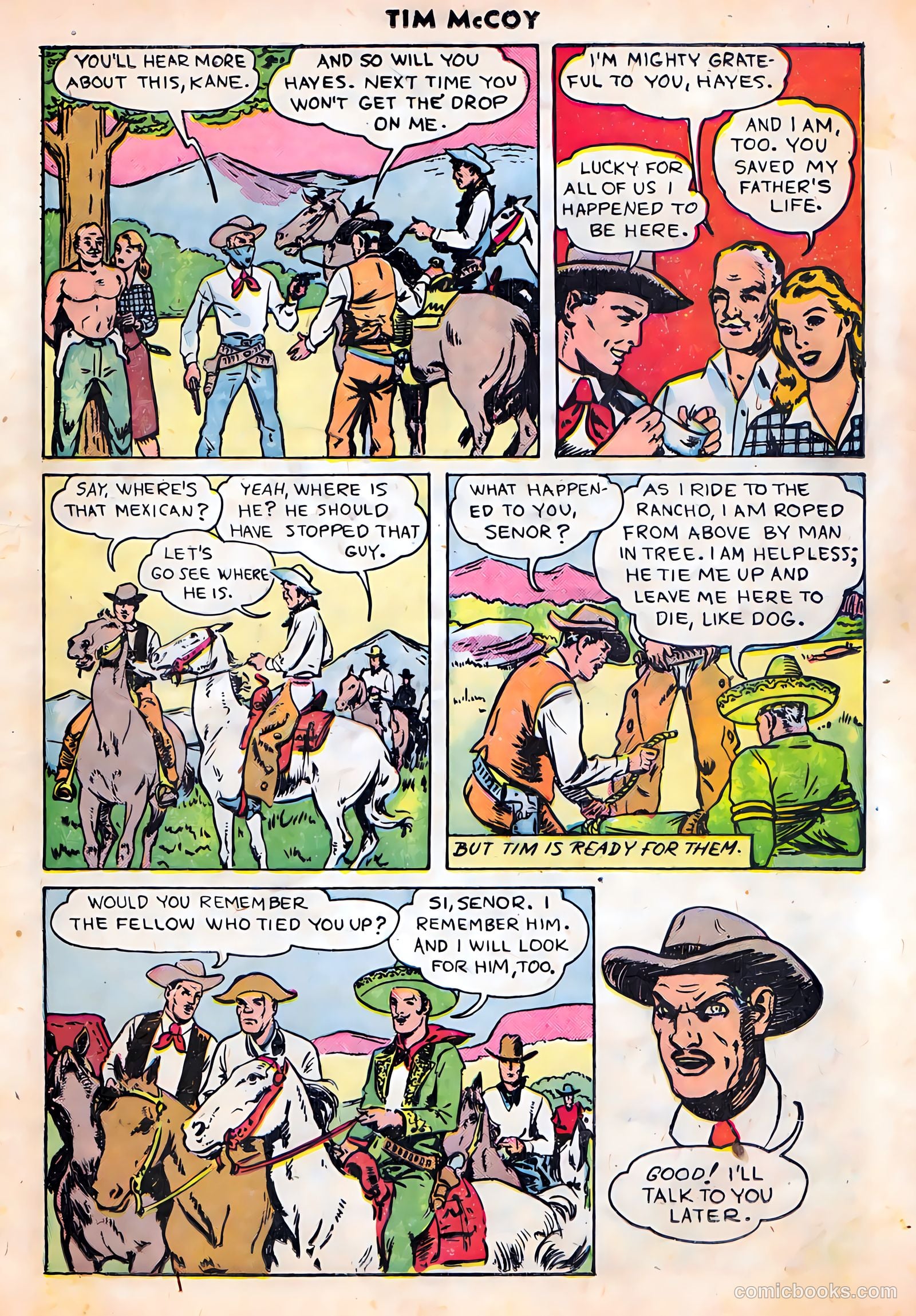 Tim McCoy #18 (1949) — page 7 of 35