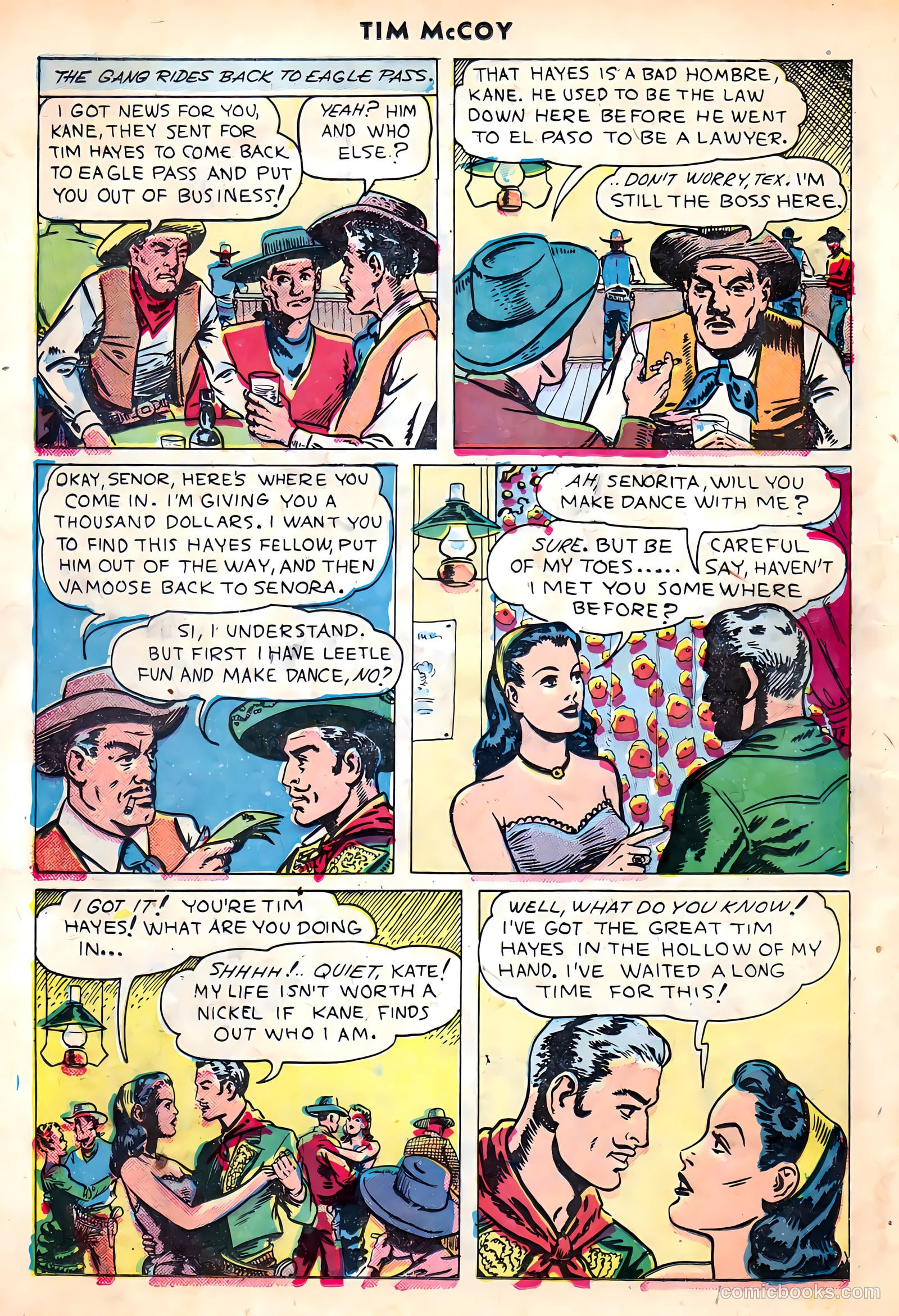 Tim McCoy #18 (1949) — page 8 of 35