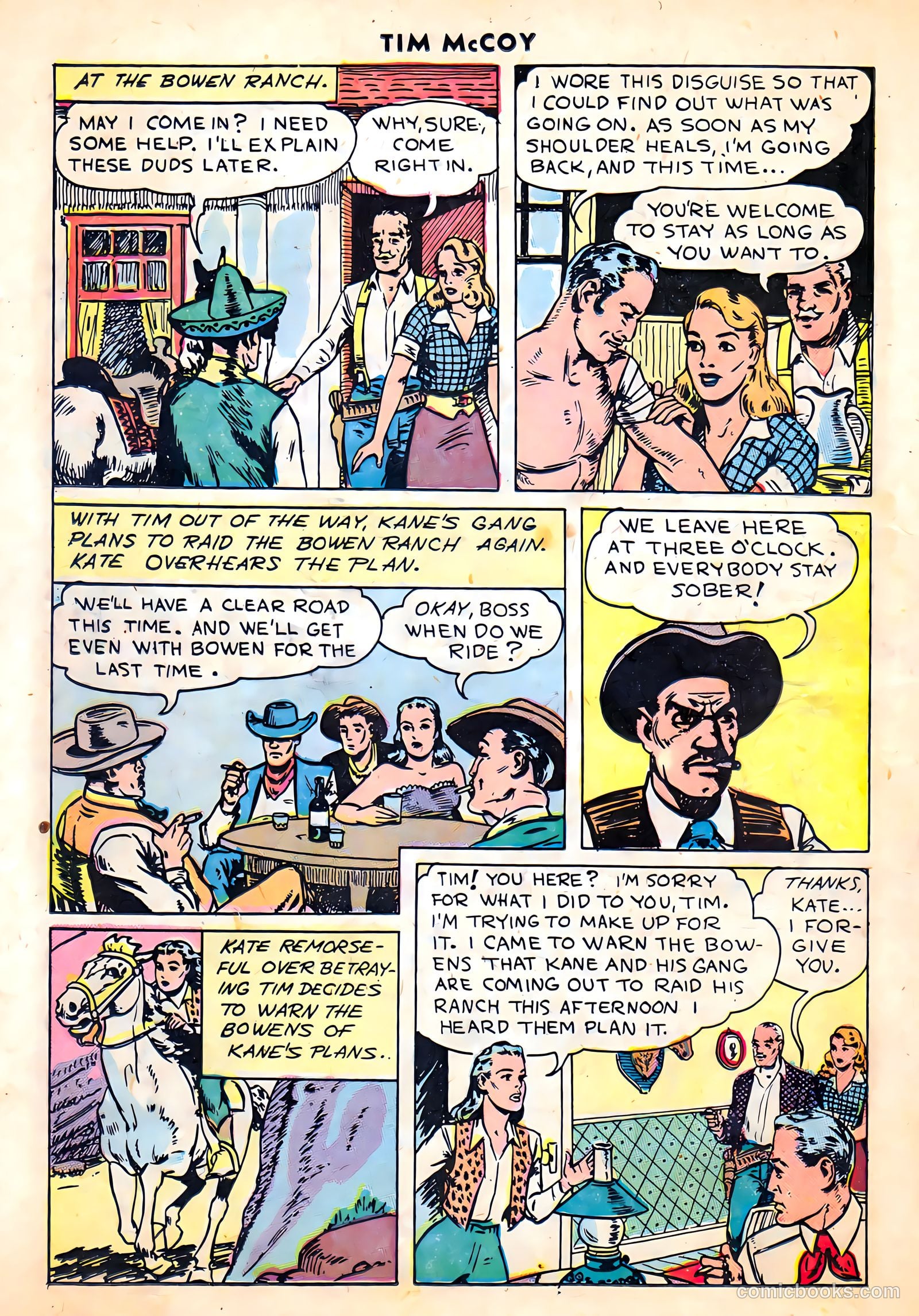 Tim McCoy #18 (1949) — page 10 of 35