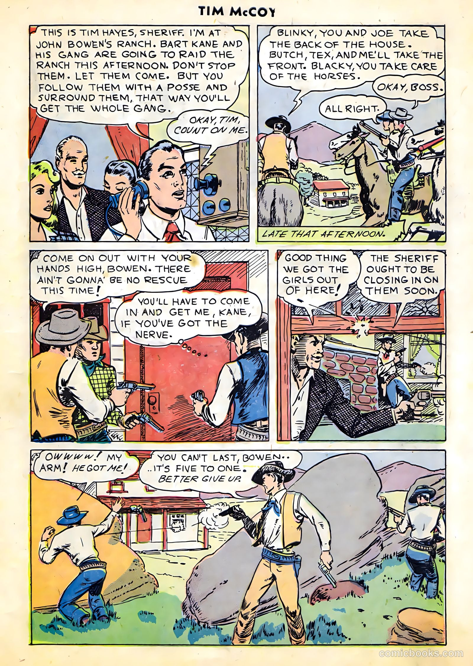 Tim McCoy #18 (1949) — page 11 of 35