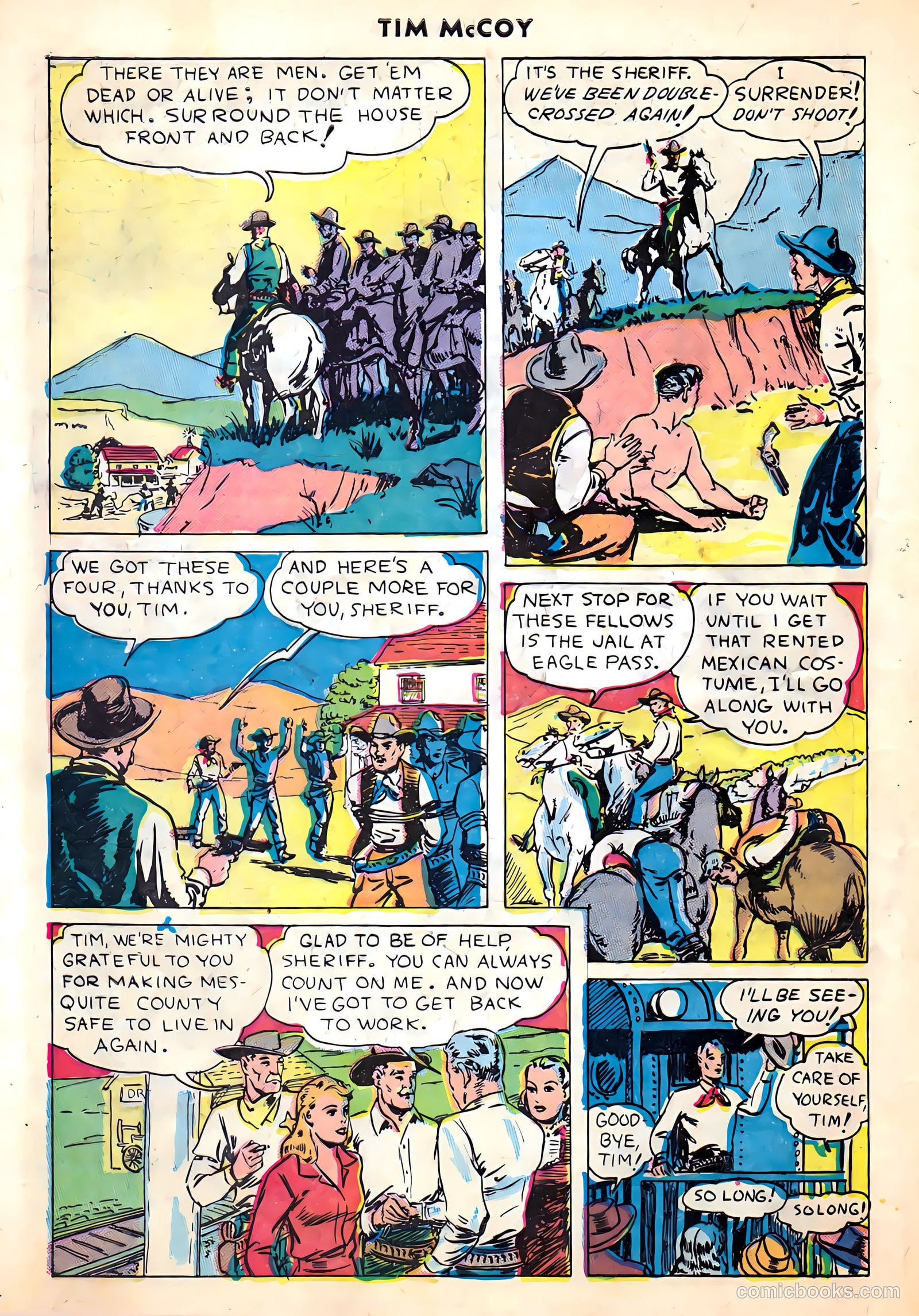 Tim McCoy #18 (1949) — page 12 of 35