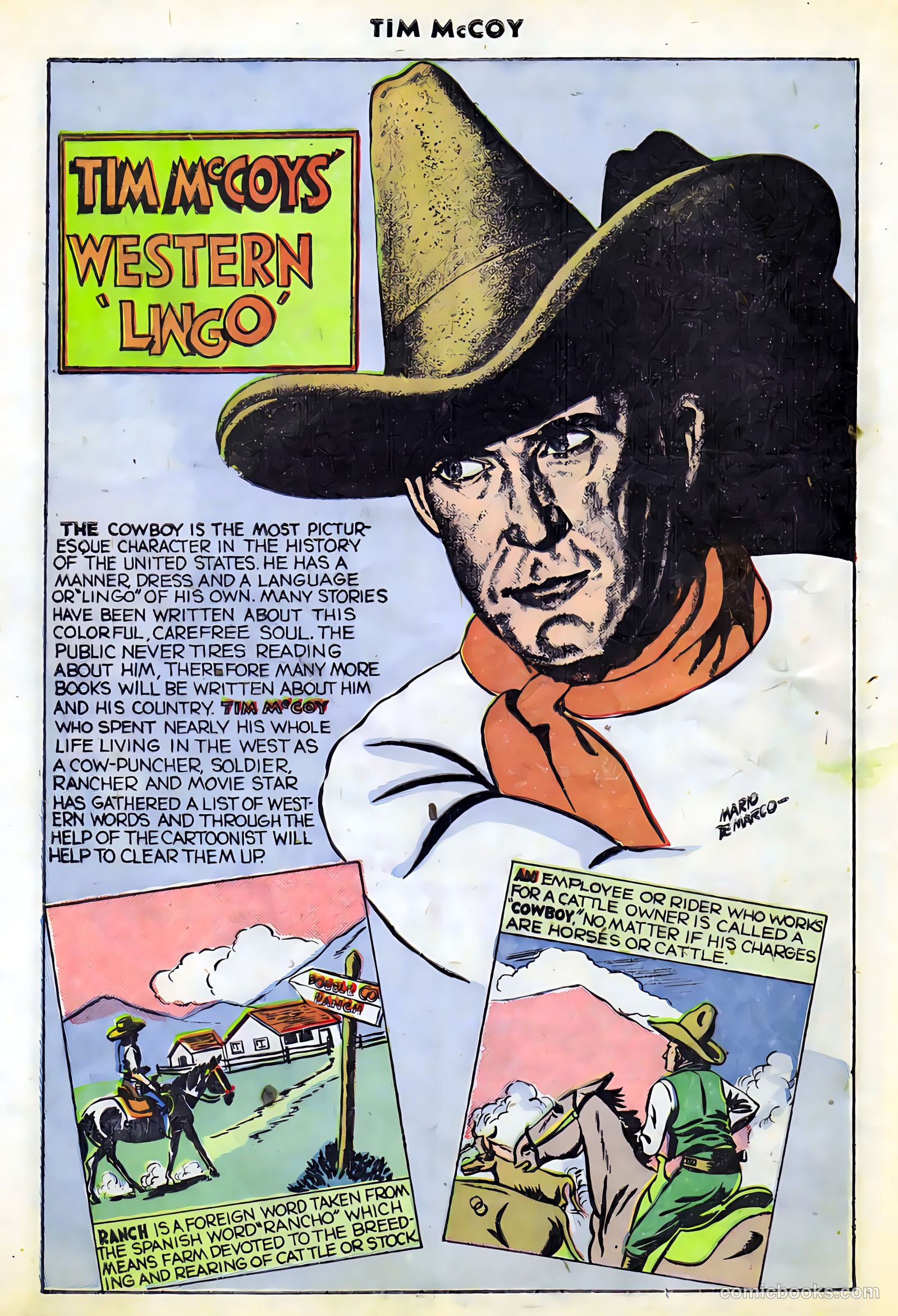 Tim McCoy #18 (1949) — page 14 of 35