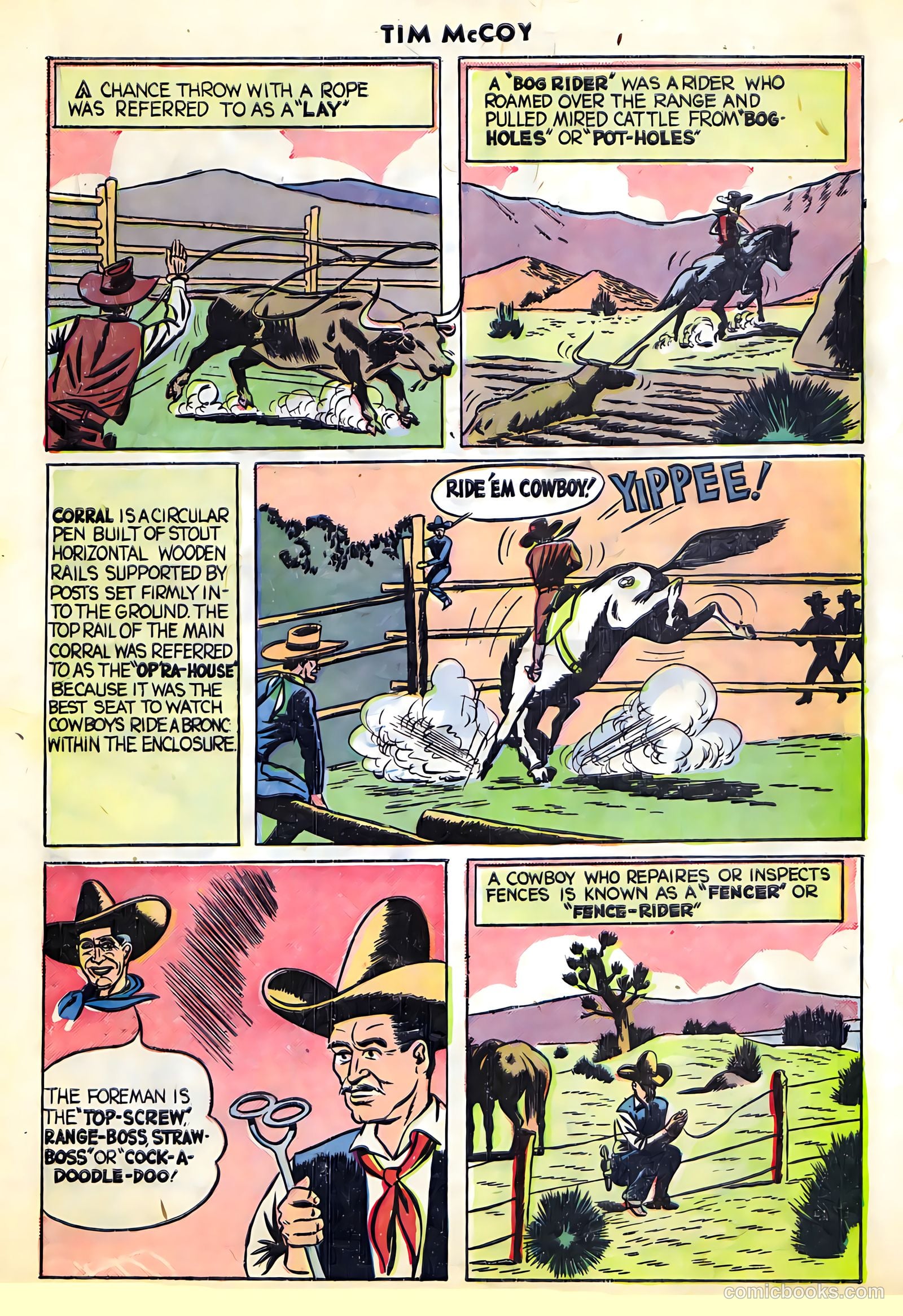 Tim McCoy #18 (1949) — page 15 of 35