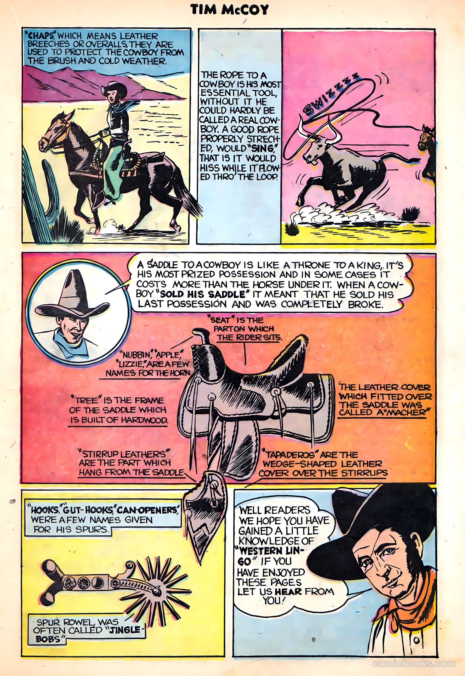 Tim McCoy #18 (1949) — page 17 of 35