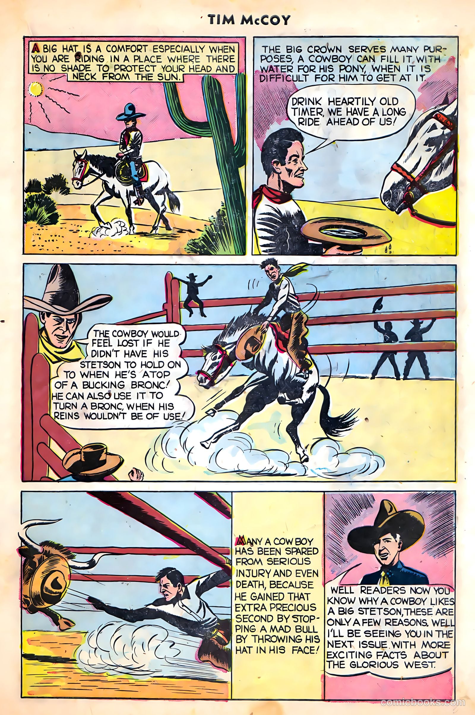 Tim McCoy #18 (1949) — page 21 of 35