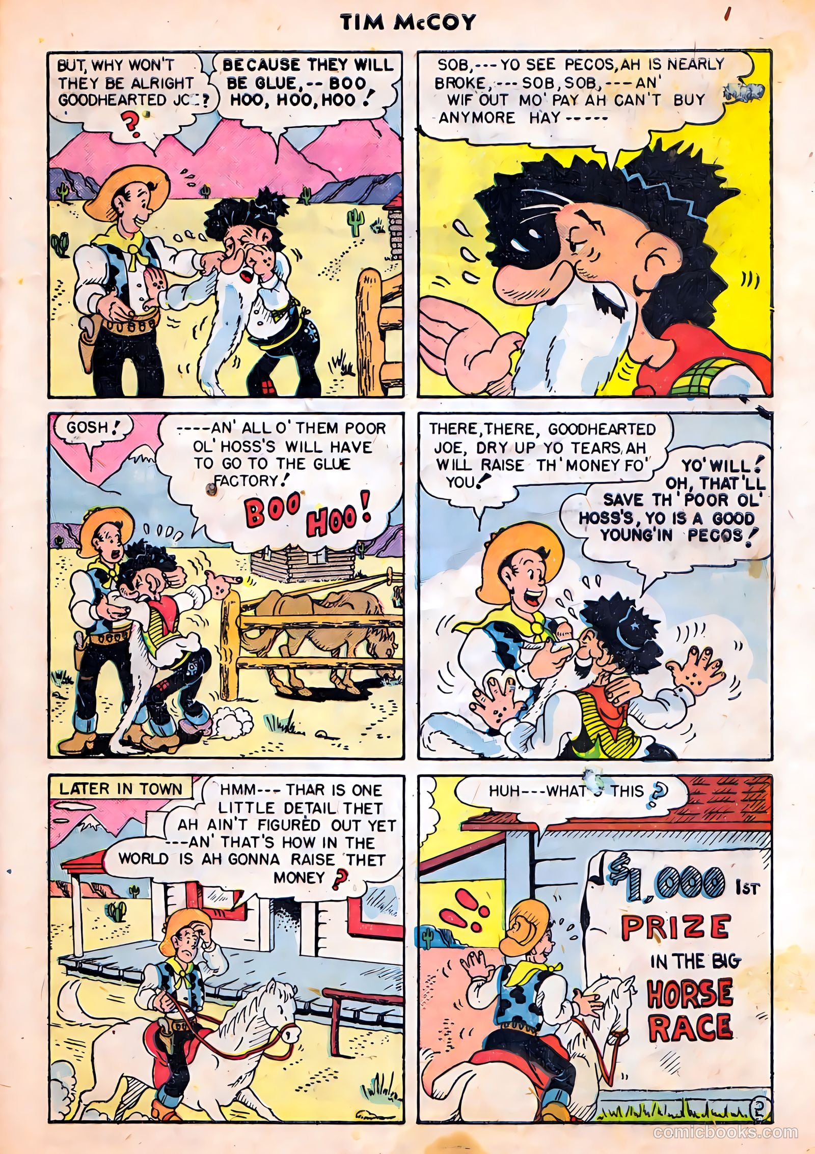 Tim McCoy #18 (1949) — page 23 of 35