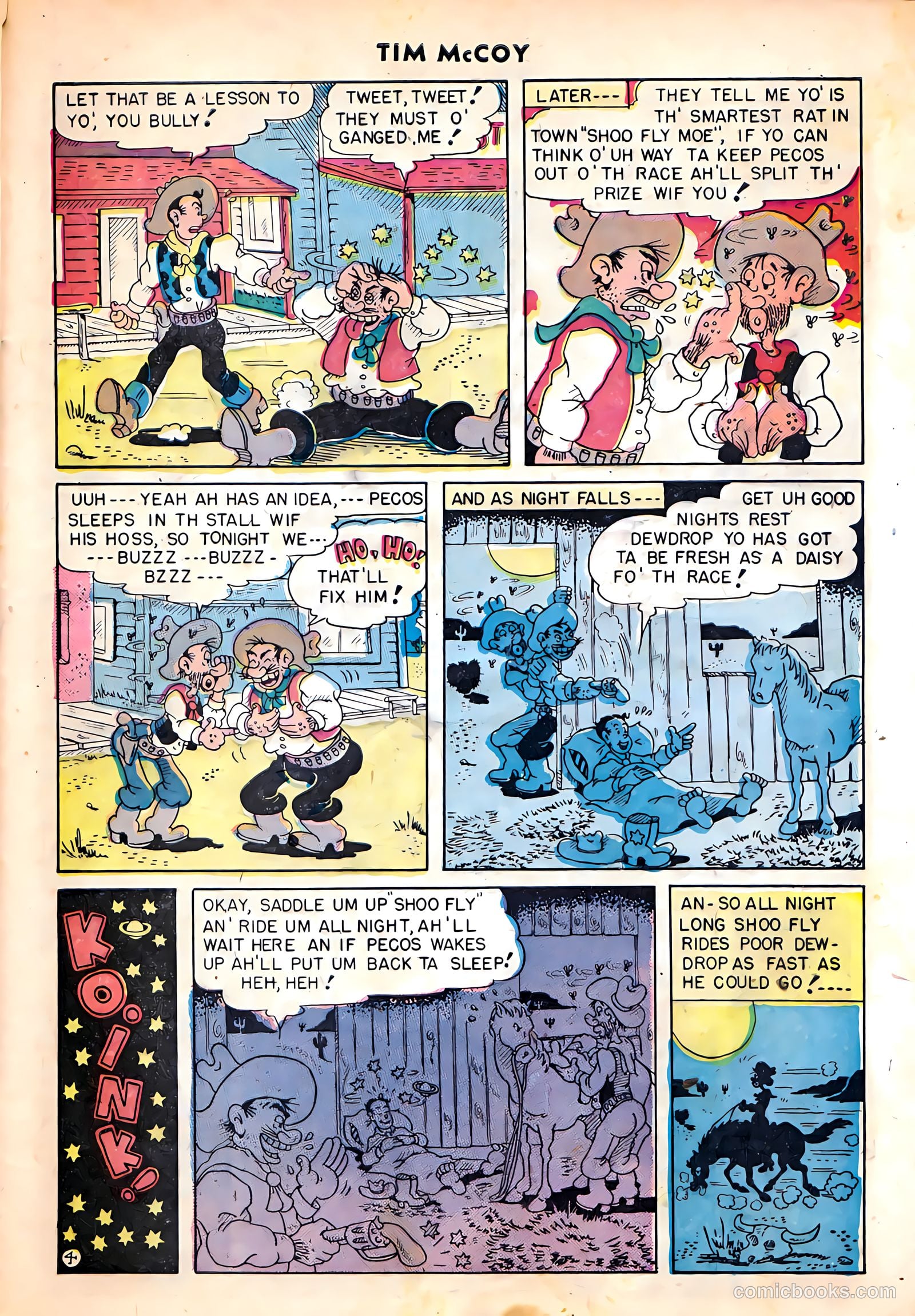 Tim McCoy #18 (1949) — page 25 of 35