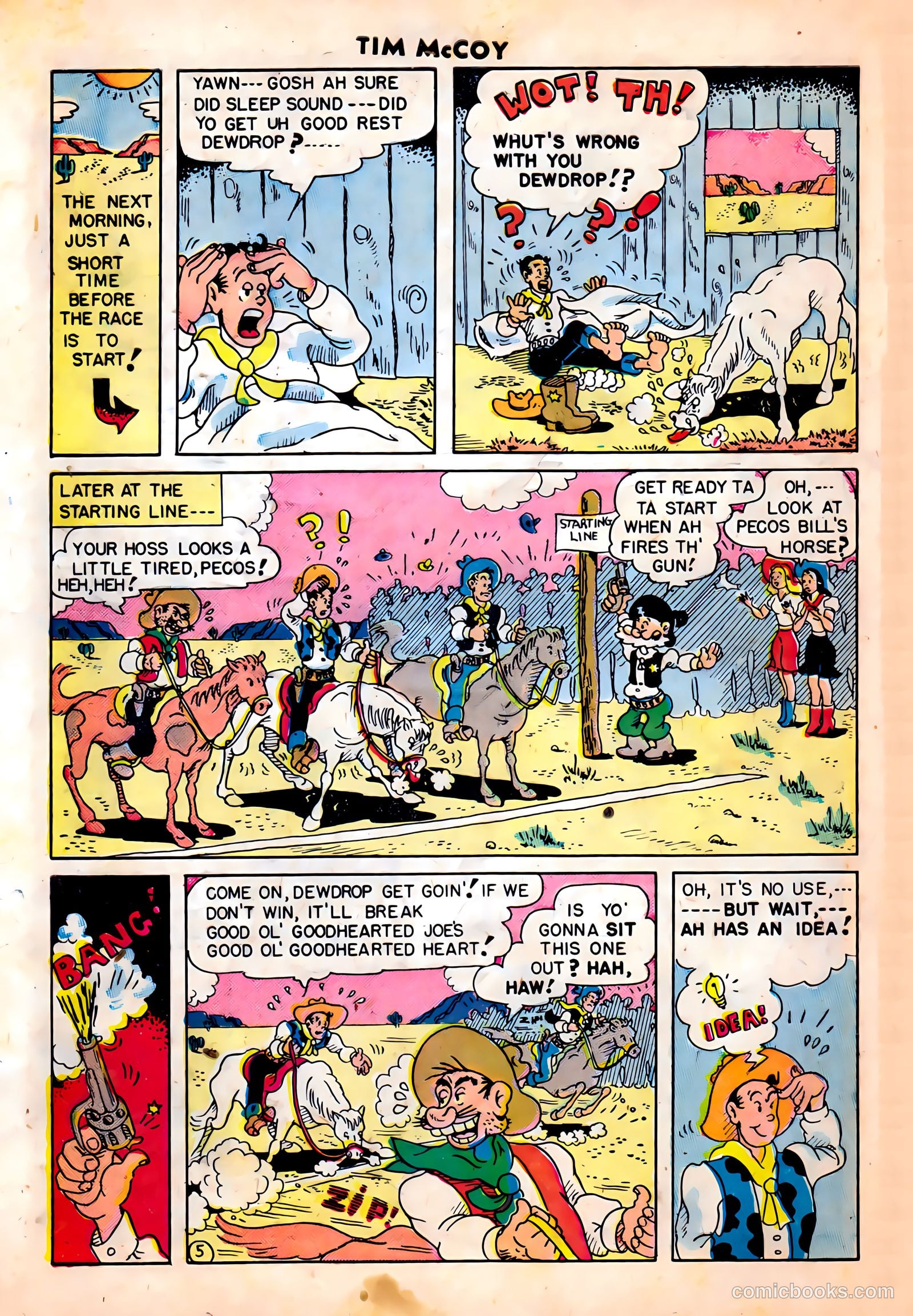 Tim McCoy #18 (1949) — page 26 of 35