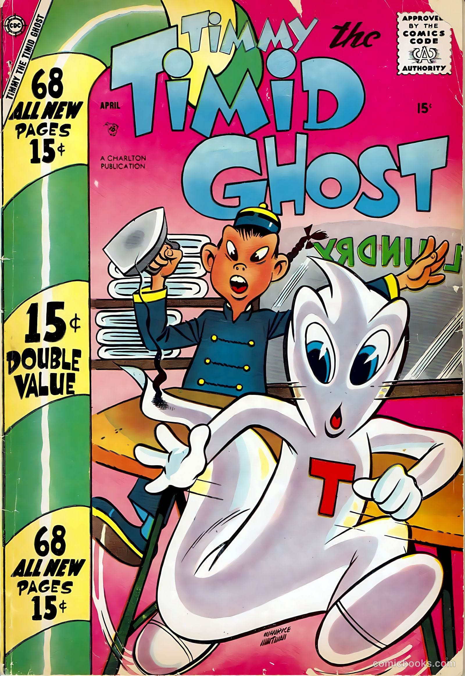 Timmy the Timid Ghost #11 cover