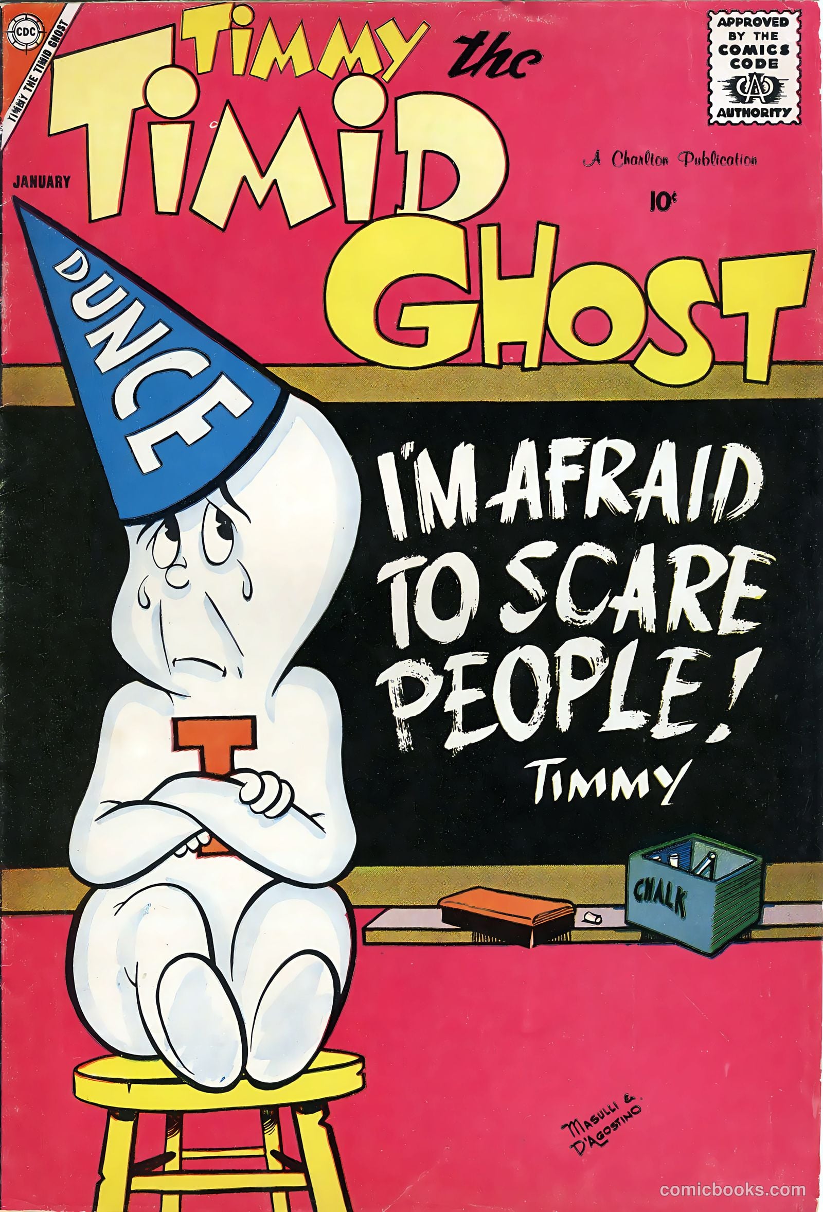 Timmy the Timid Ghost #13 cover