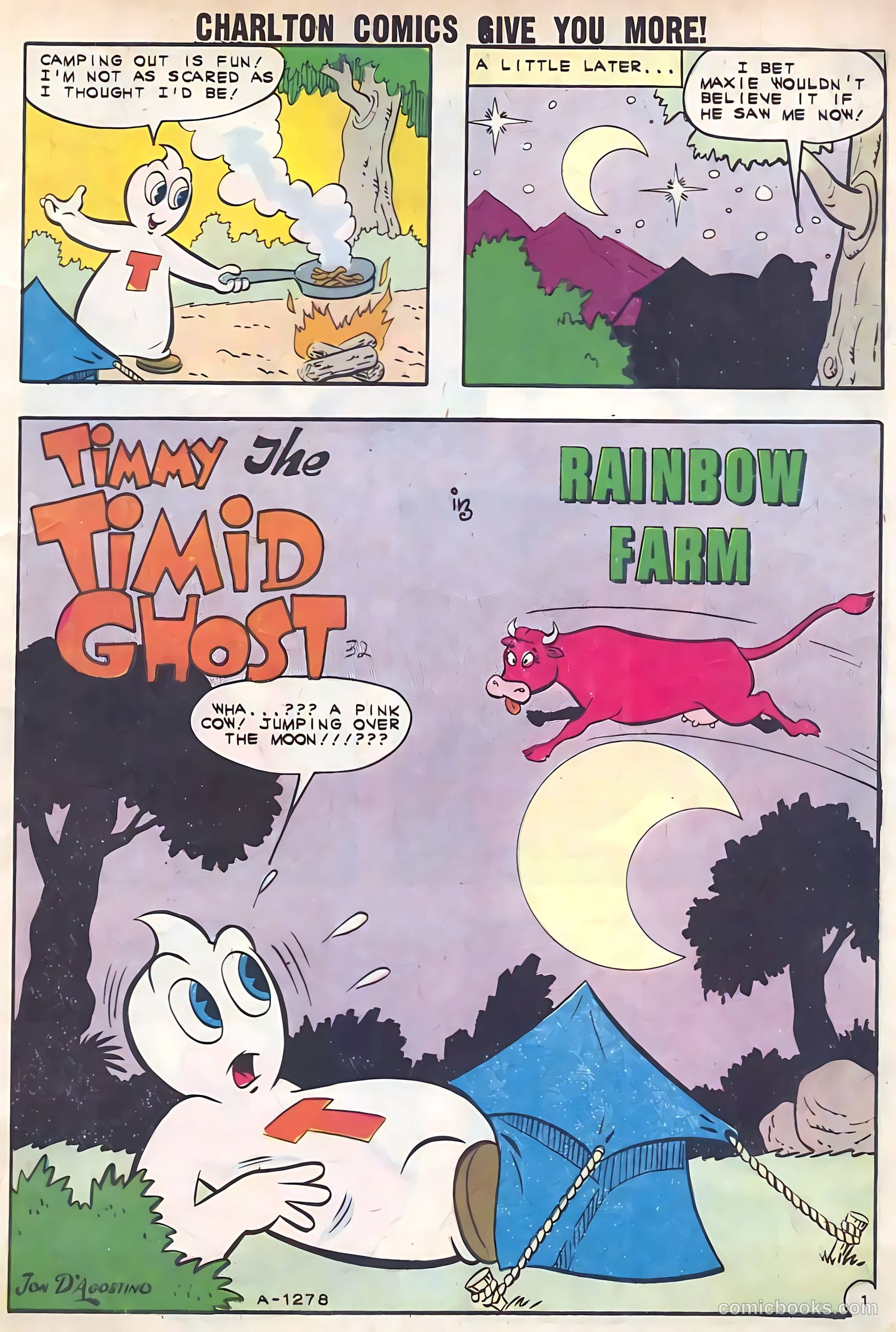 Timmy the Timid Ghost #14 (1959) — page 3 of 36
