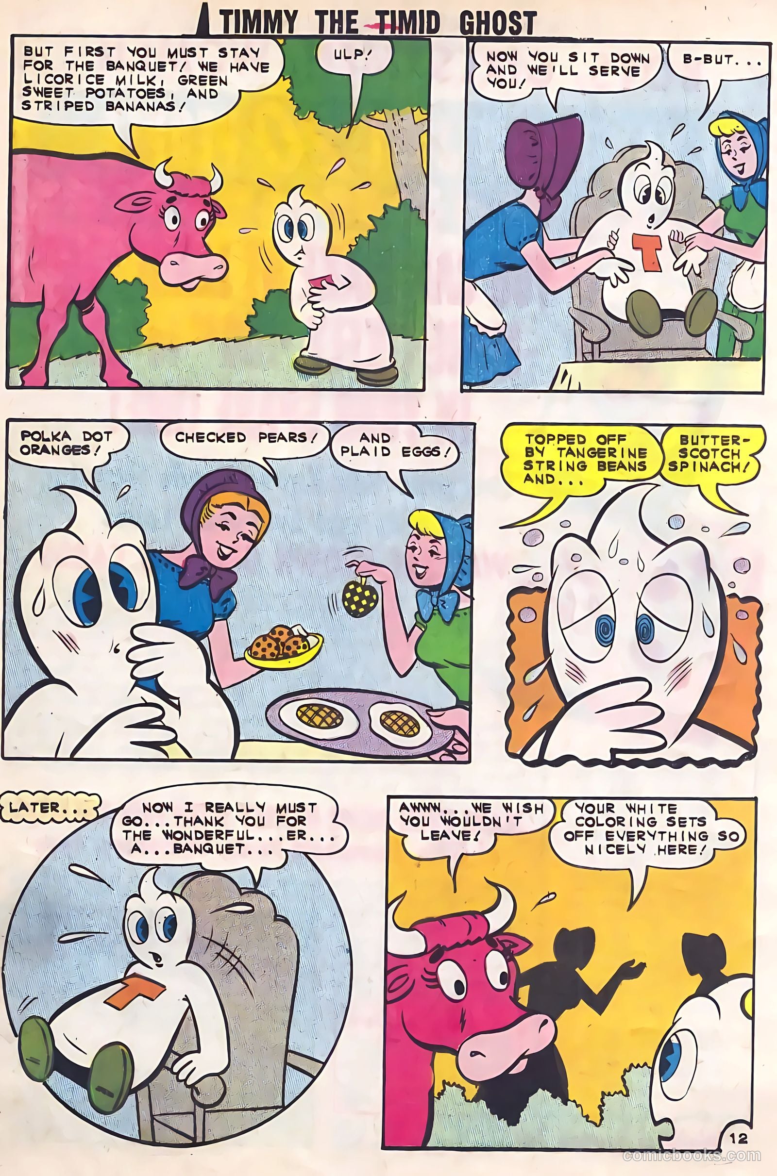Timmy the Timid Ghost #14 (1959) — page 16 of 36