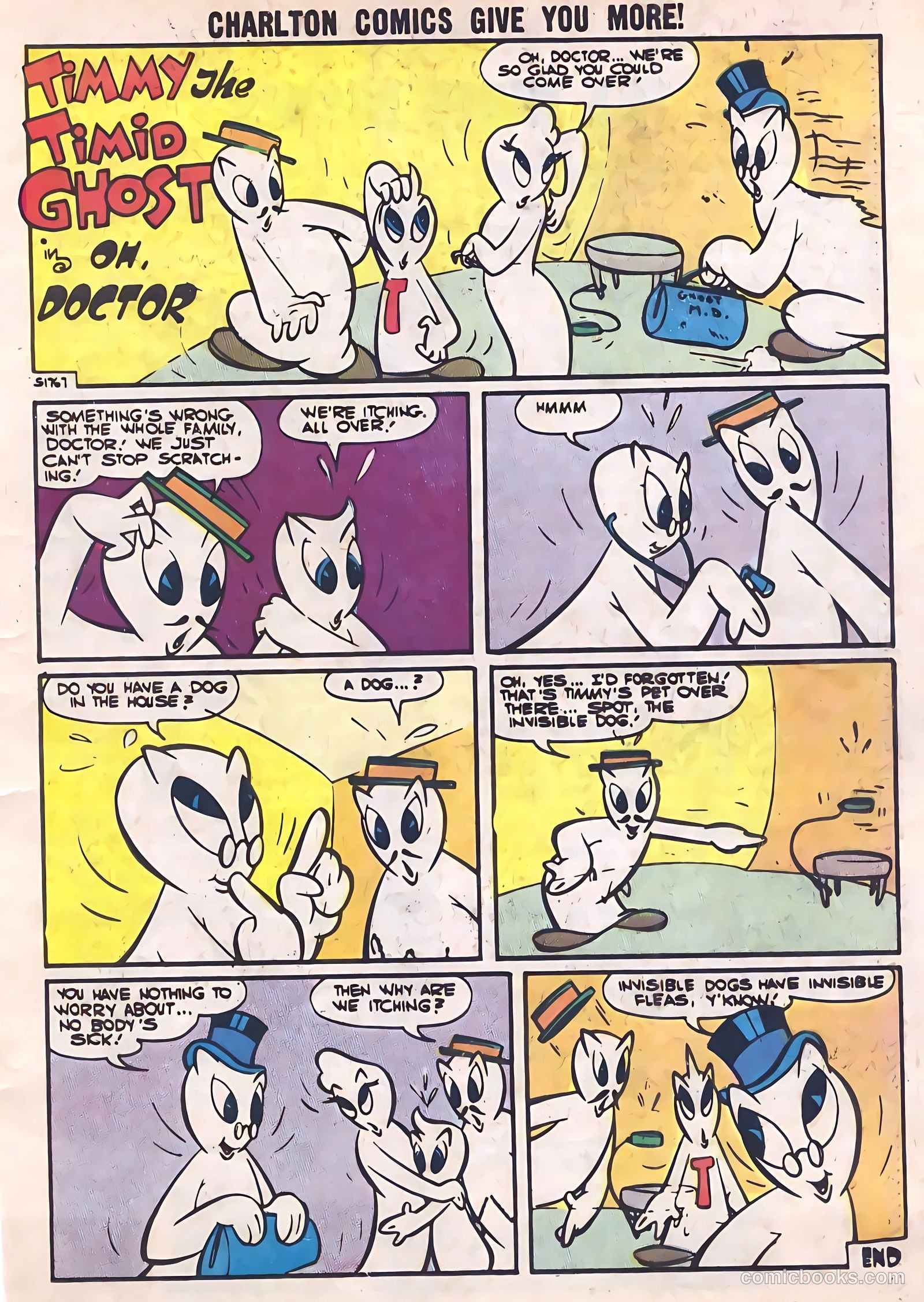 Timmy the Timid Ghost #14 (1959) — page 19 of 36