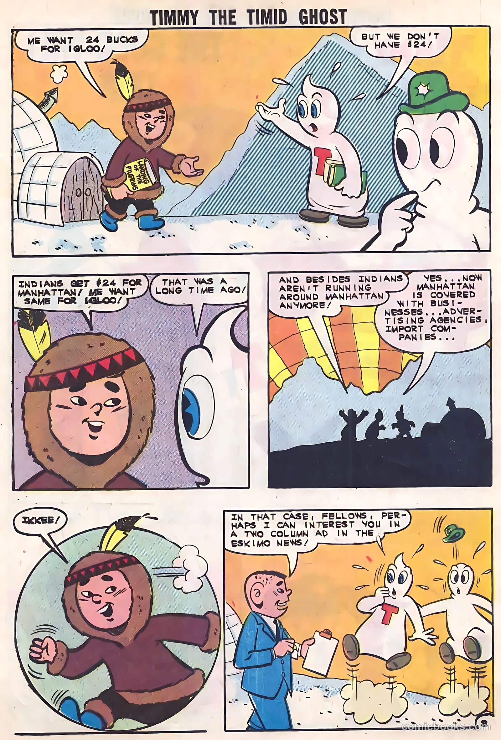 Timmy the Timid Ghost #14 (1959) — page 24 of 36