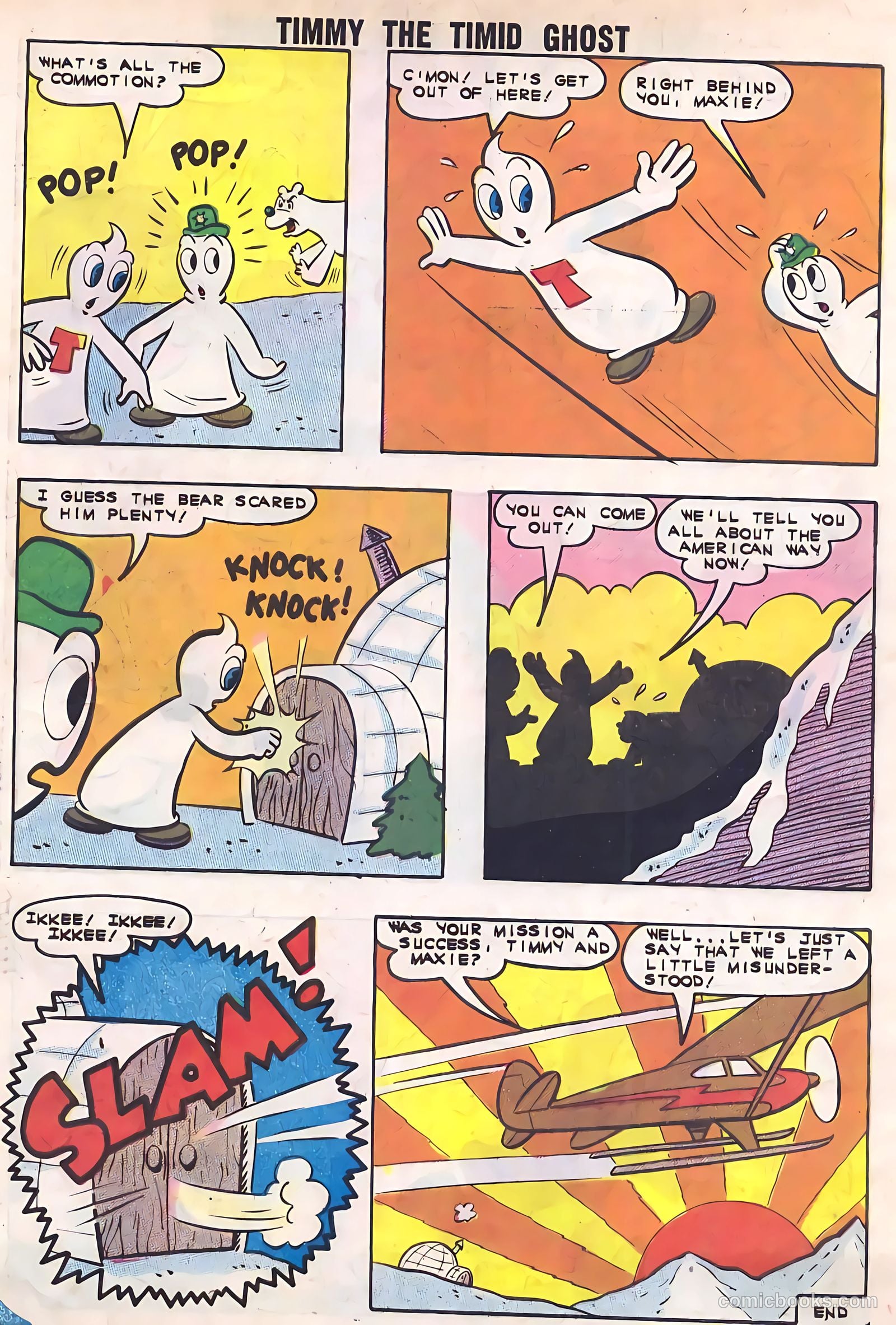 Timmy the Timid Ghost #14 (1959) — page 28 of 36