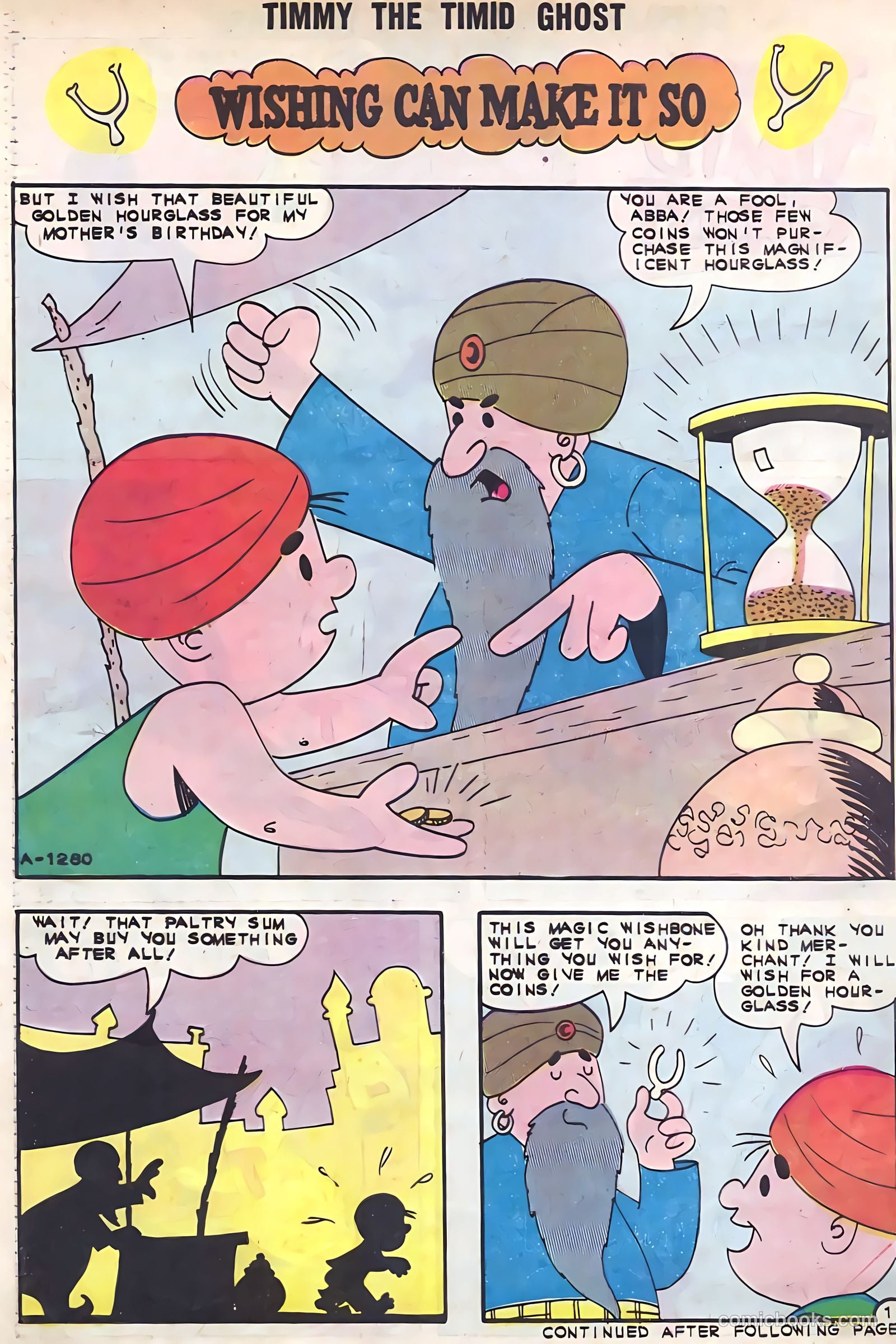 Timmy the Timid Ghost #14 (1959) — page 30 of 36