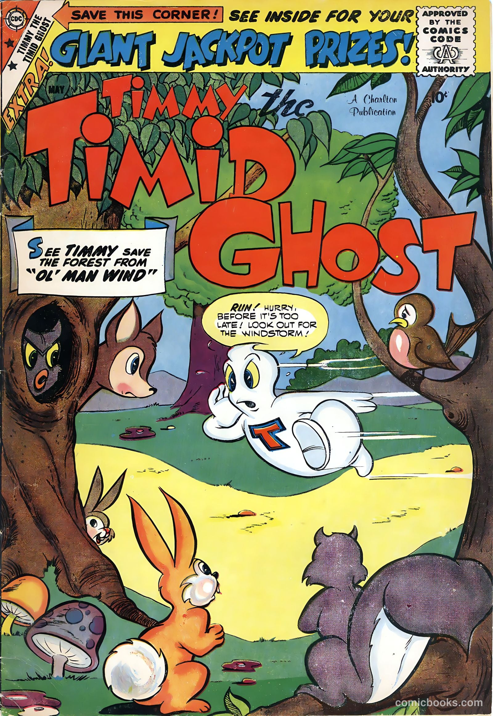 Timmy the Timid Ghost #15 cover