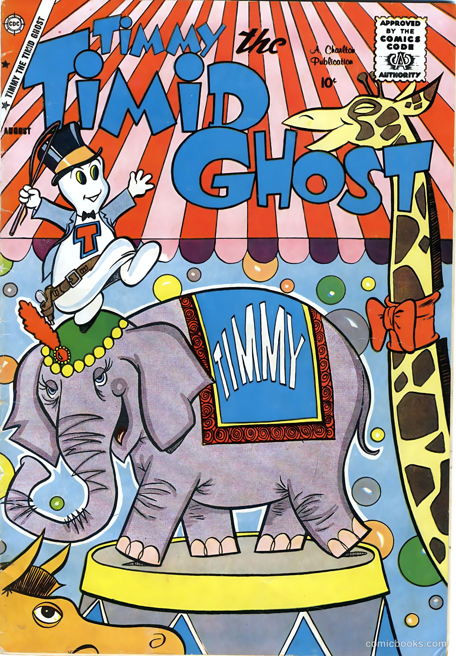 Timmy the Timid Ghost #16 cover