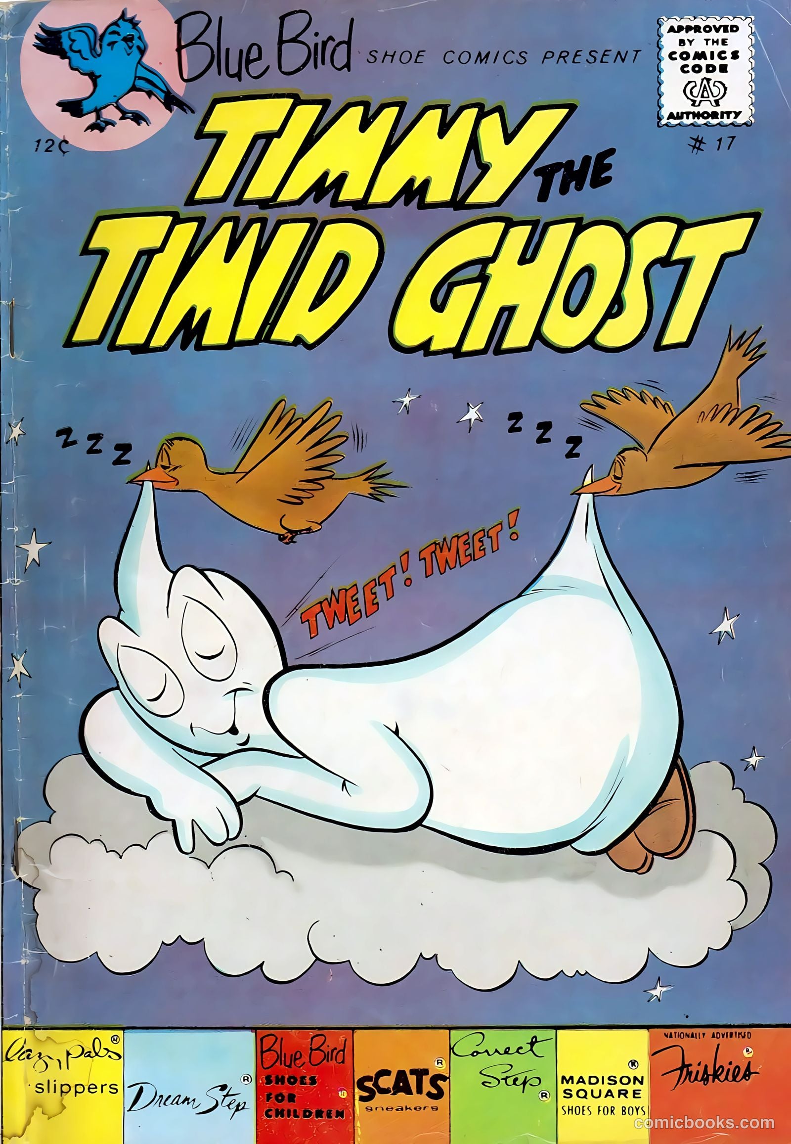 Timmy the Timid Ghost #17 cover