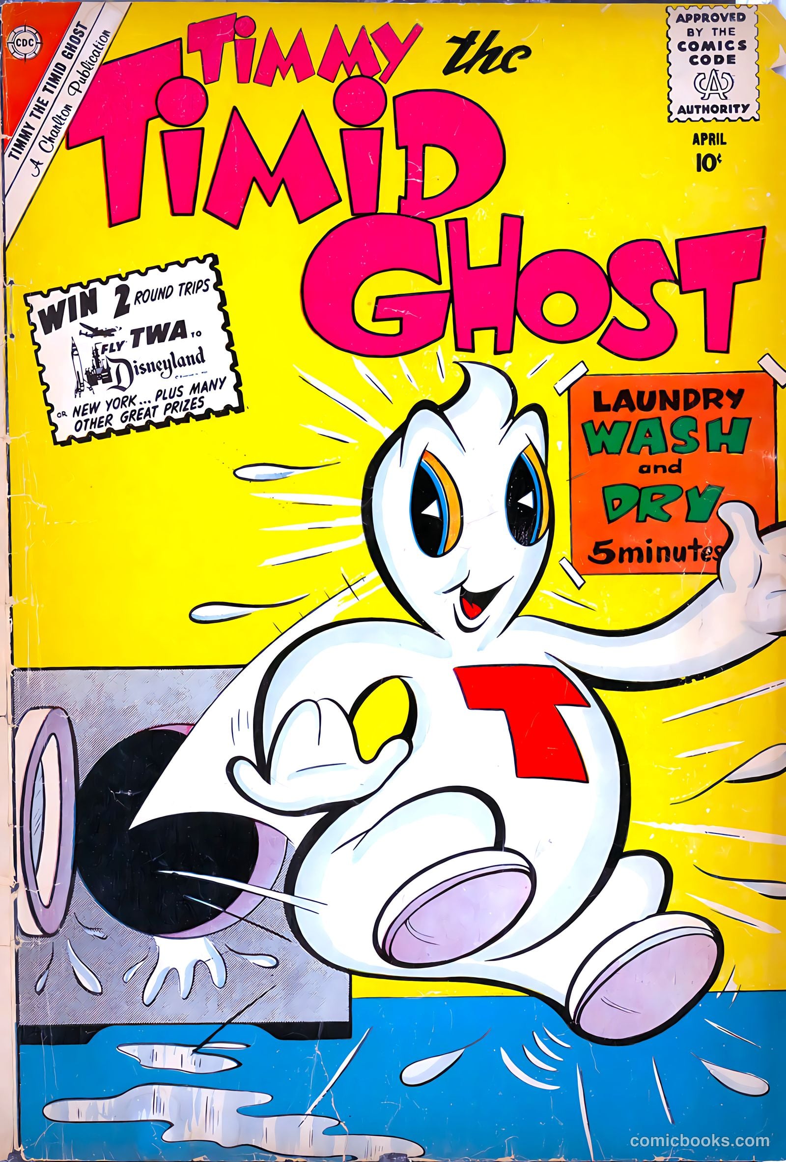 Timmy the Timid Ghost #20 cover